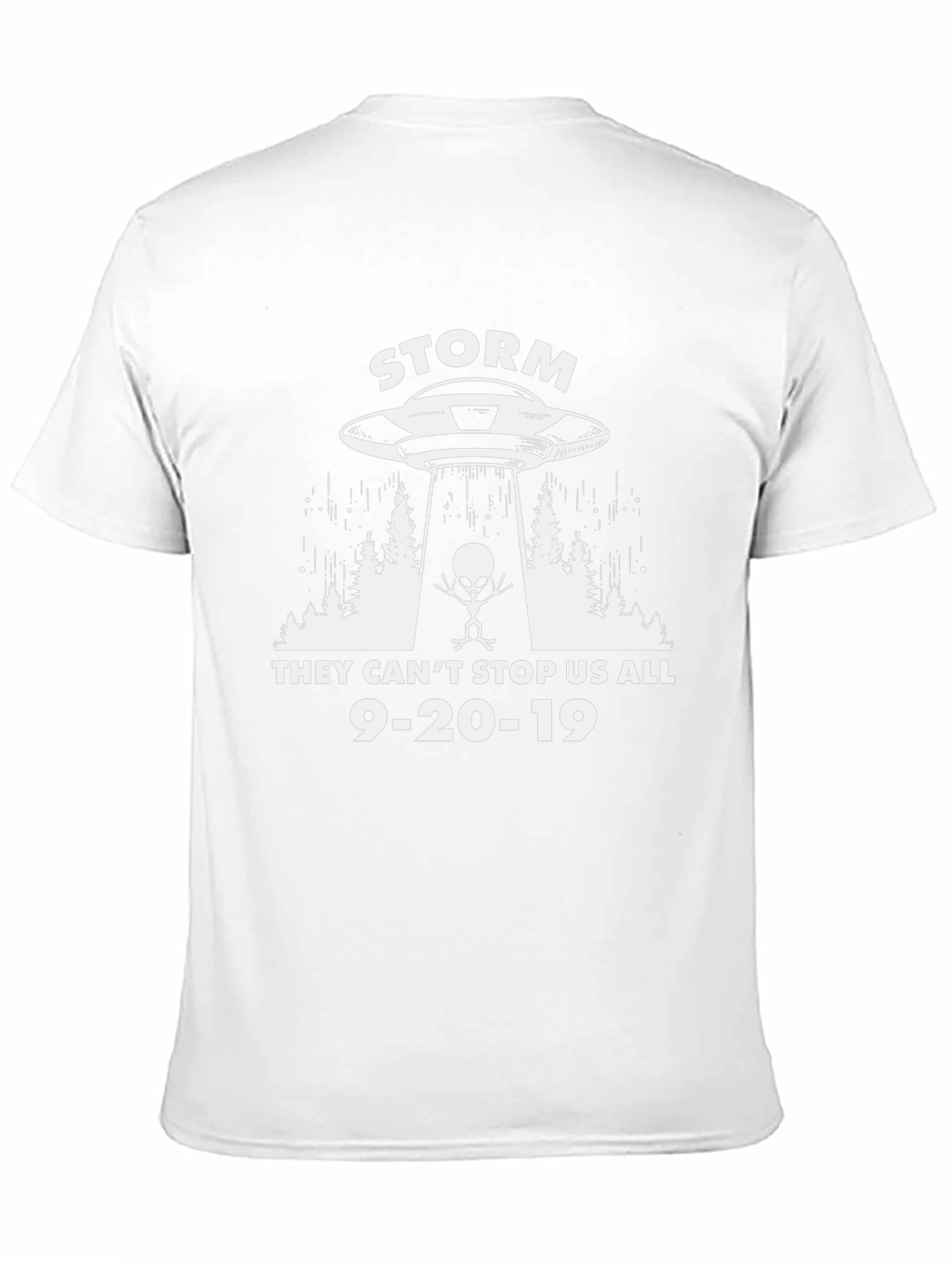 Storm Area 51 T-Shirt Alien Graphic Tee