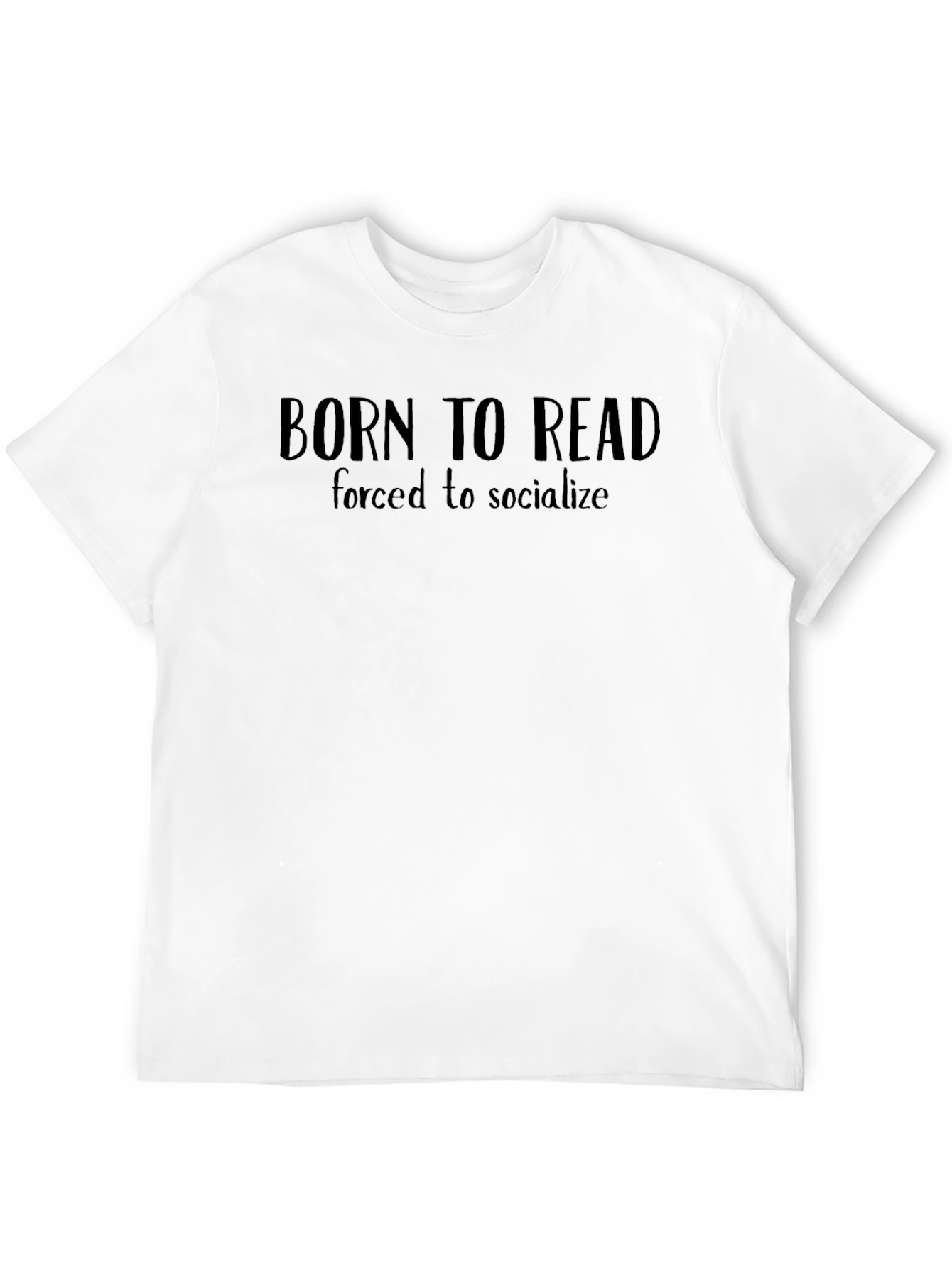 Born to Read Black Graphic Tee