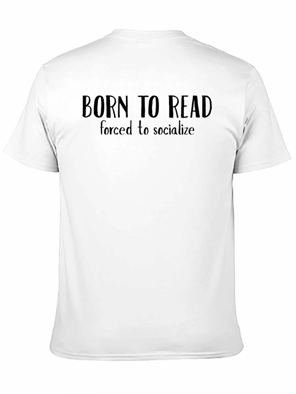 Born to Read Black Graphic Tee