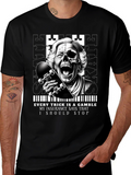 Skaters Gamble Graphic Tee - Unique Design