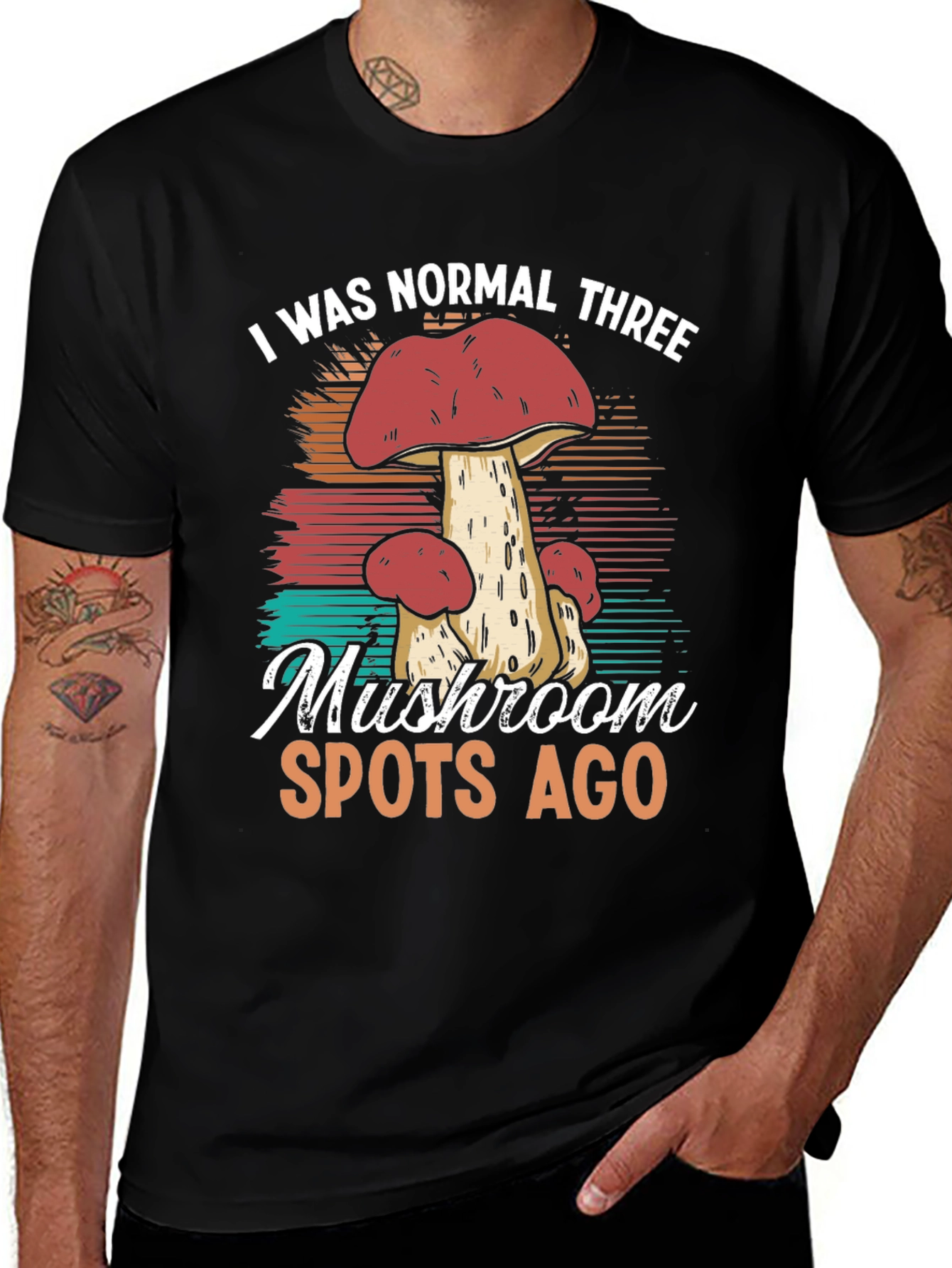 Mushroom Spots T-Shirt - Funny Fungi Lover Tee