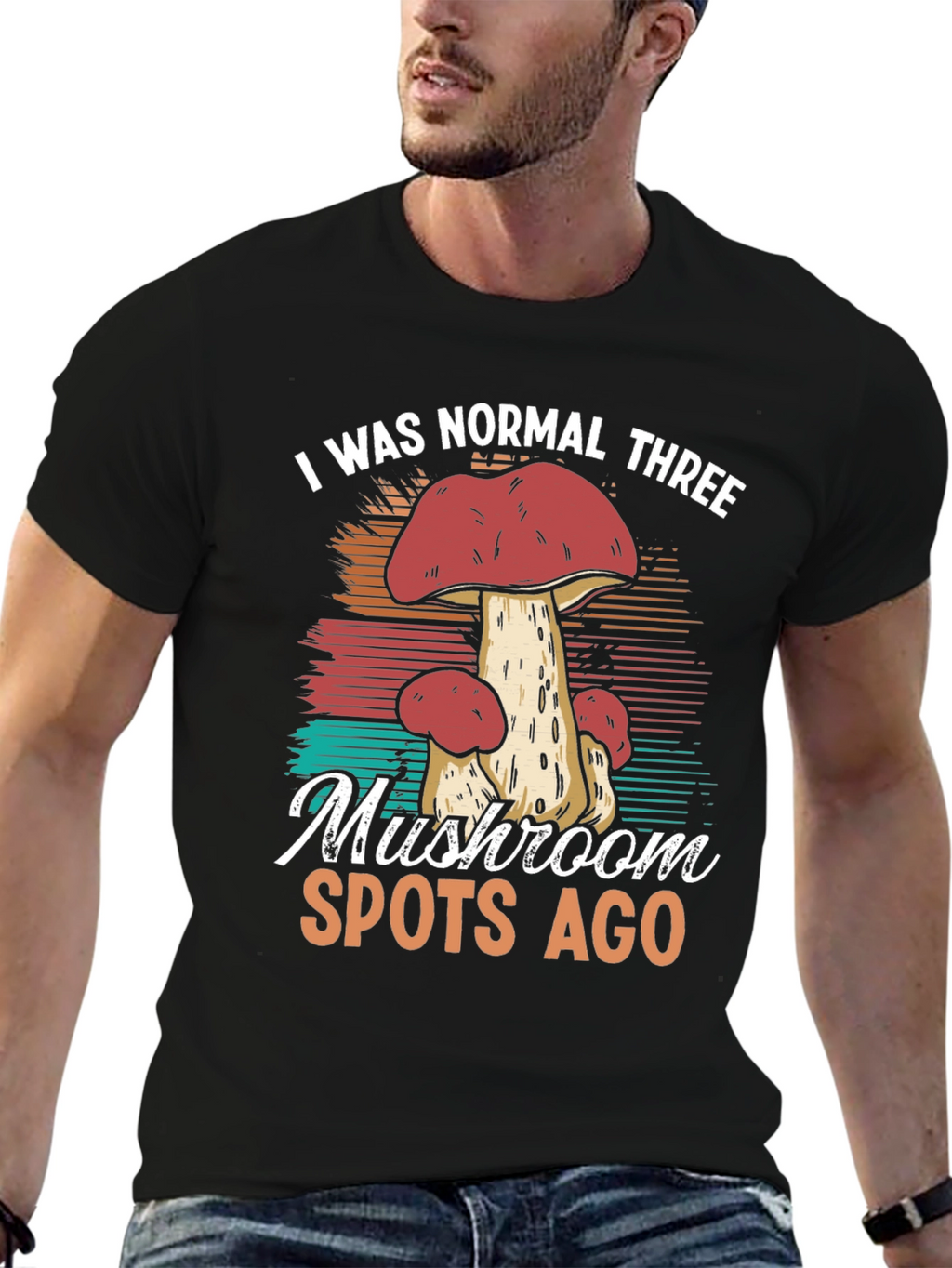 Mushroom Spots T-Shirt - Funny Fungi Lover Tee