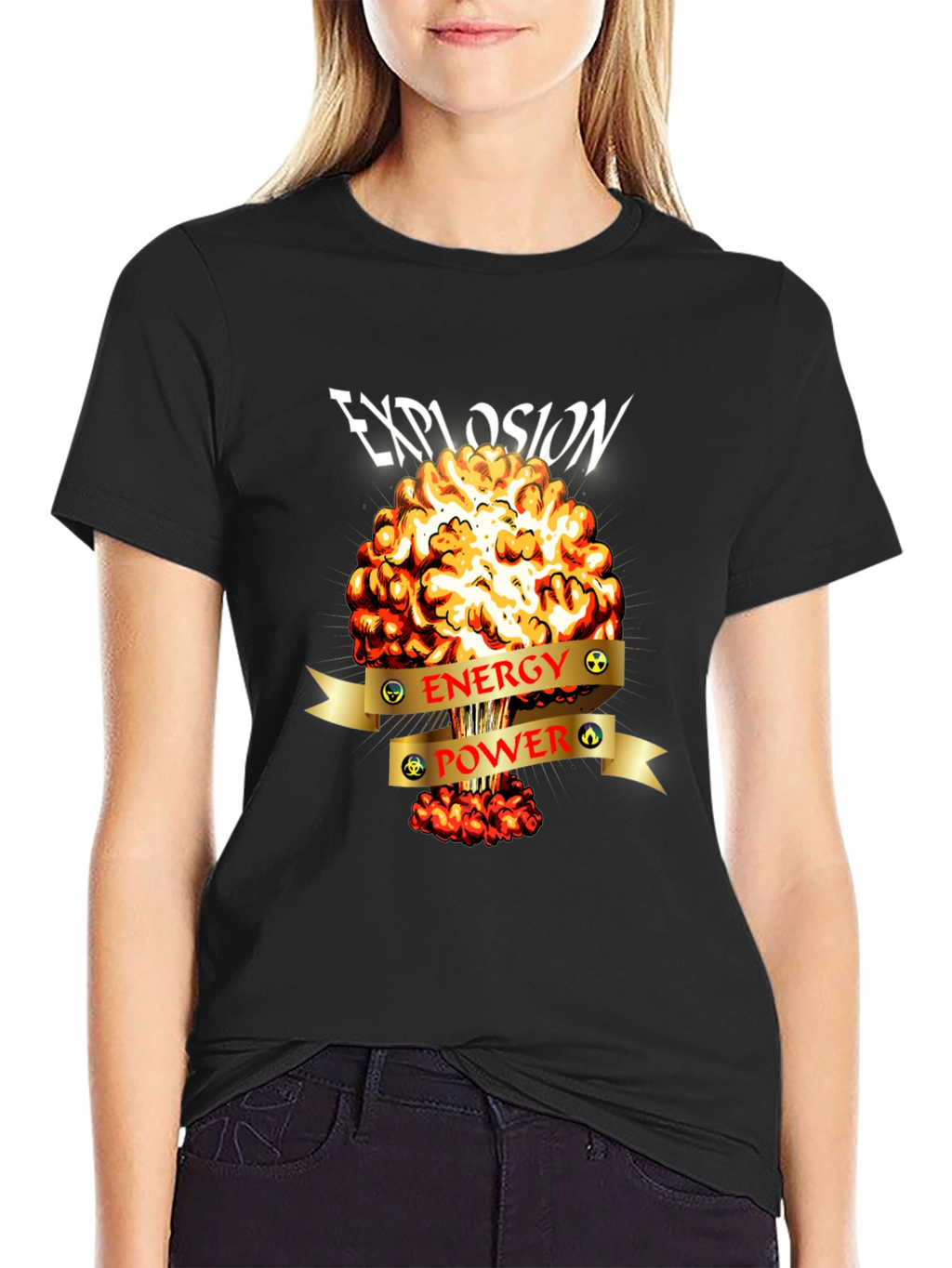 Explosion Energy Power Graphic Tee