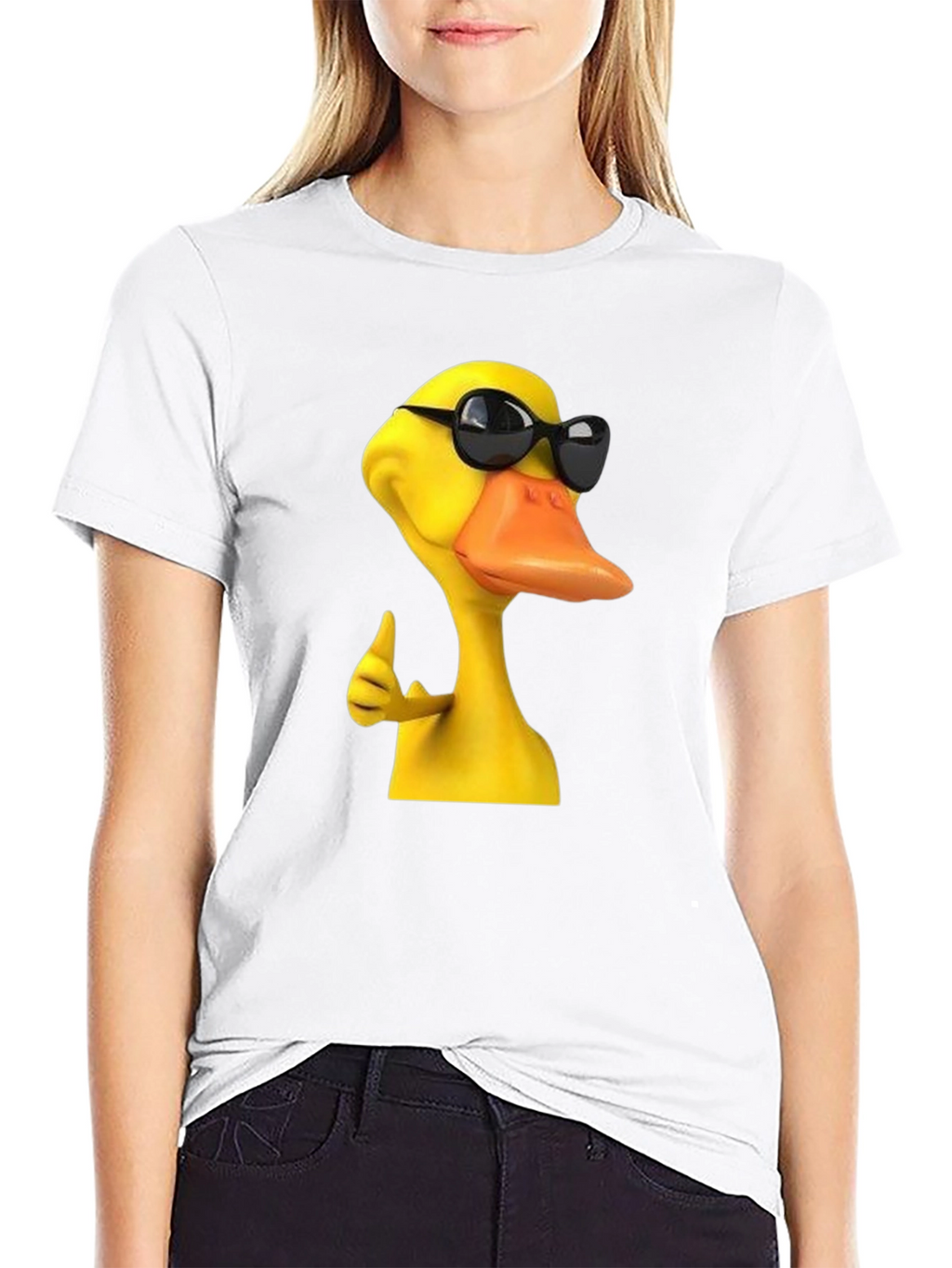 Cool Duck Graphic T-Shirt - Mens Black Tee
