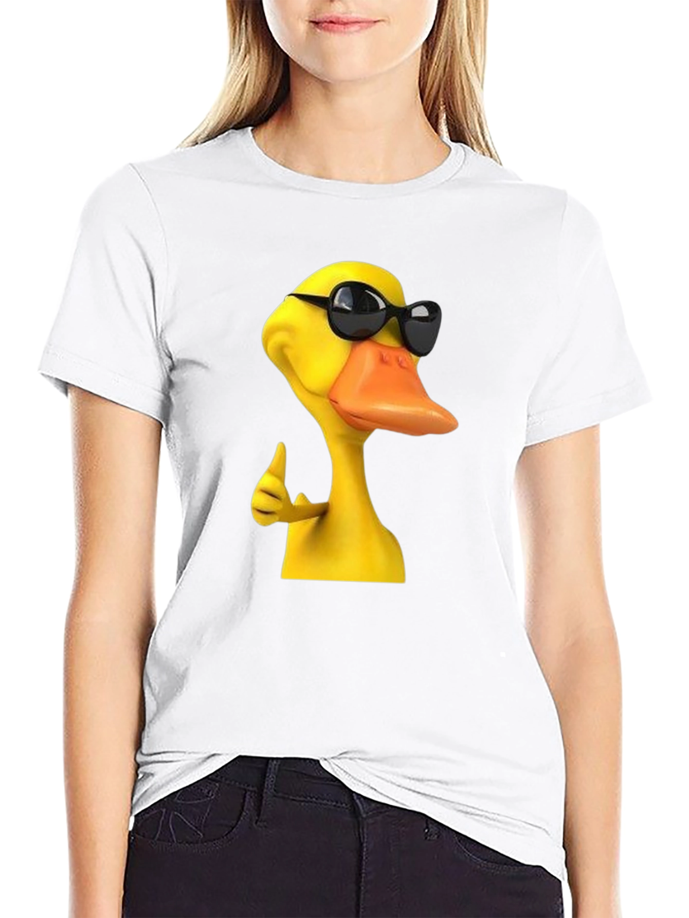 Cool Duck Graphic T-Shirt - Mens Black Tee