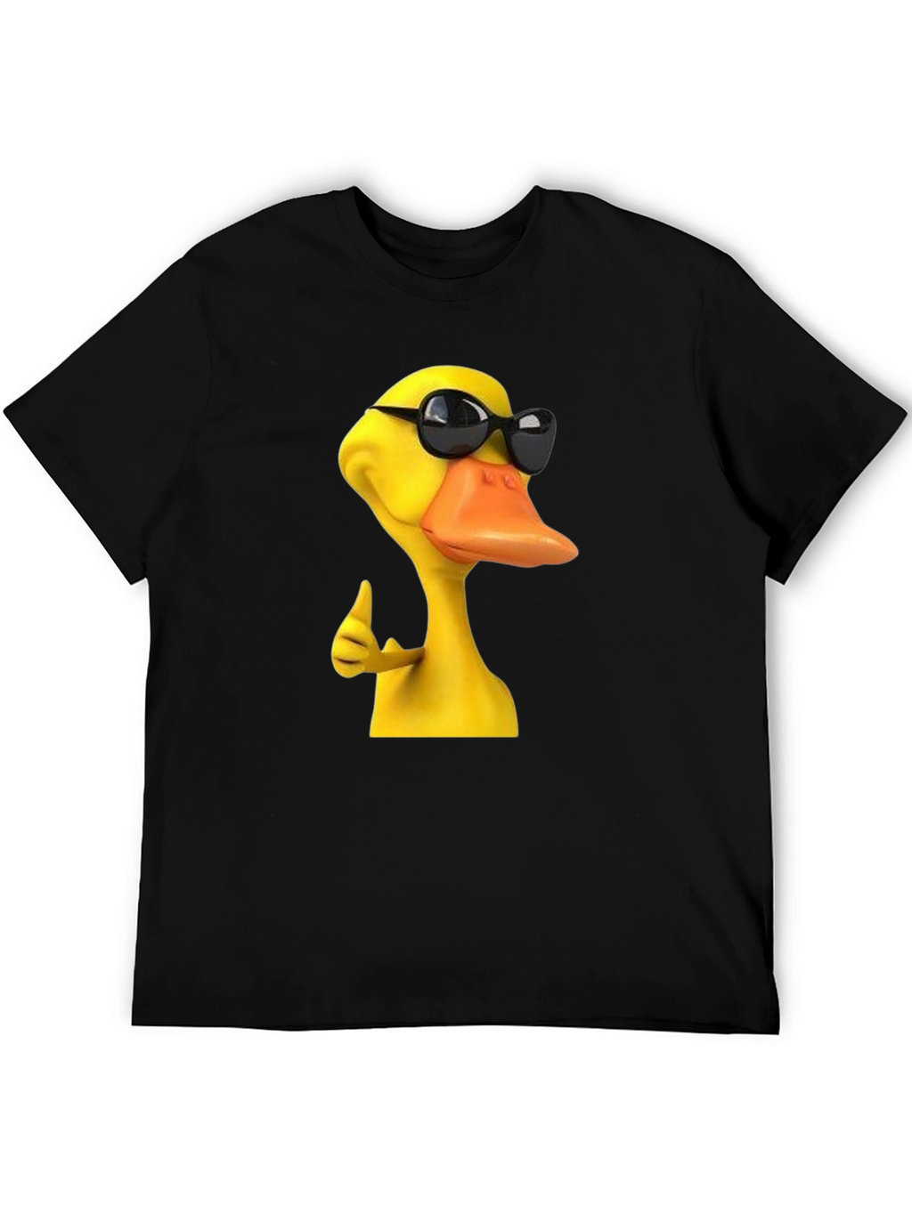 Cool Duck Graphic T-Shirt - Mens Black Tee