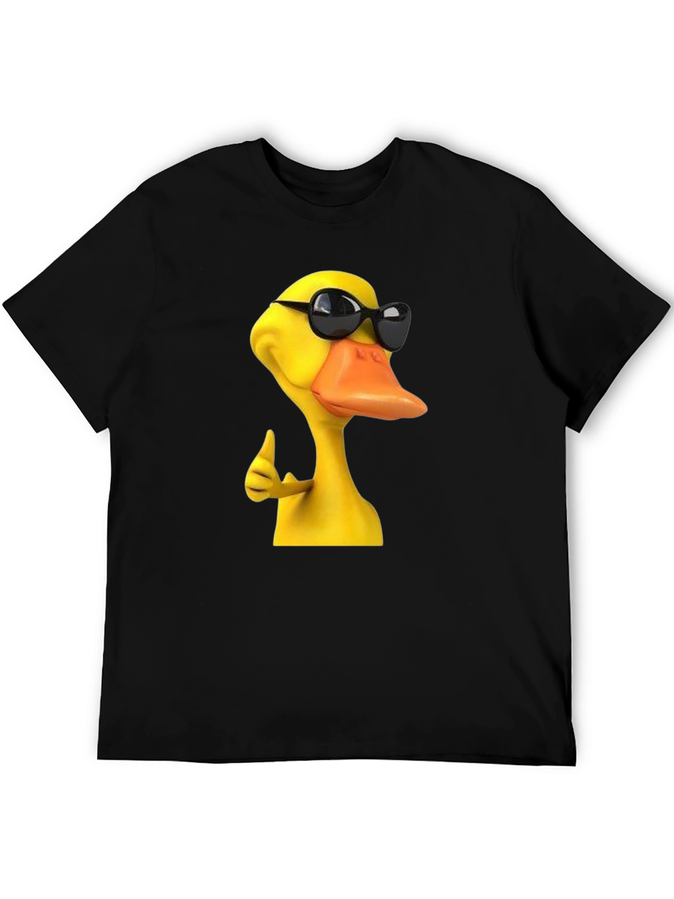 Cool Duck Graphic T-Shirt - Mens Black Tee