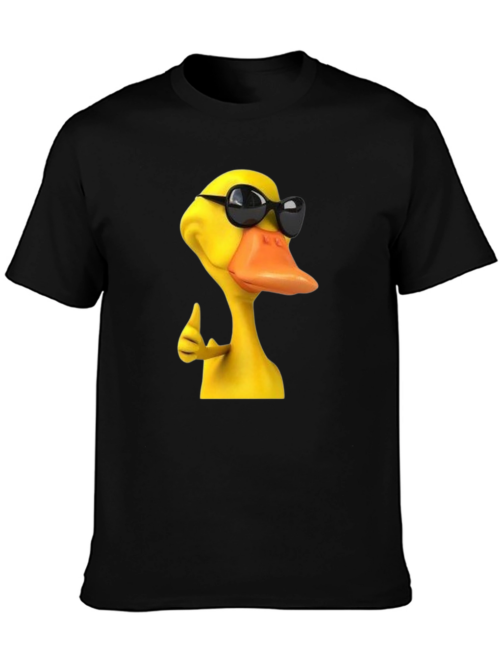 Cool Duck Graphic T-Shirt - Mens Black Tee