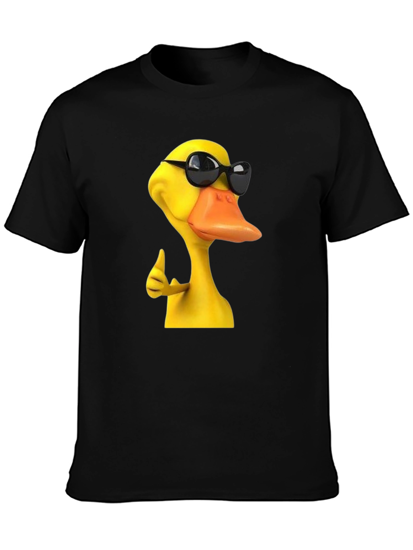 Cool Duck Graphic T-Shirt - Mens Black Tee