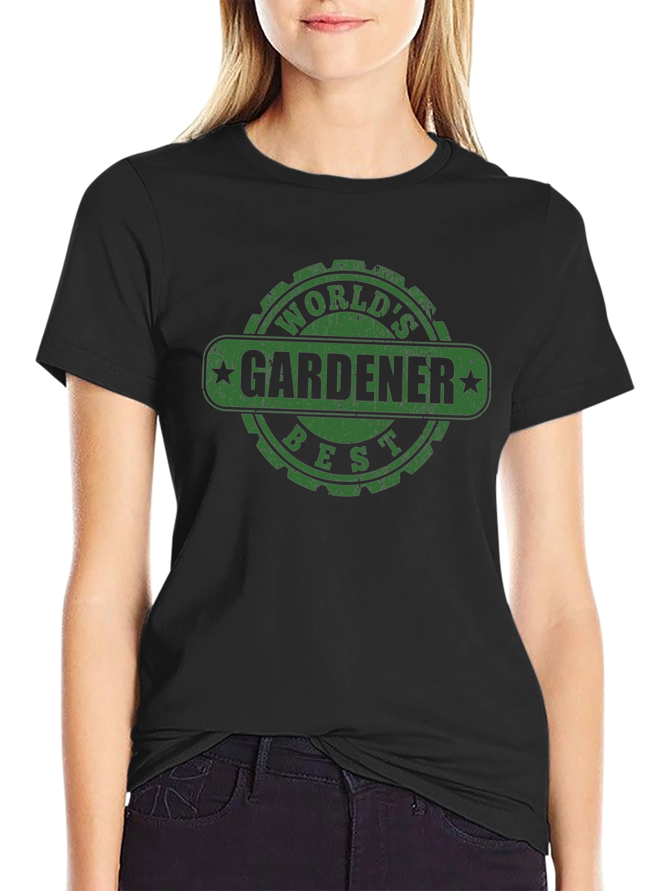 Worlds Best Gardener T-Shirt - Funny Gardening Tee