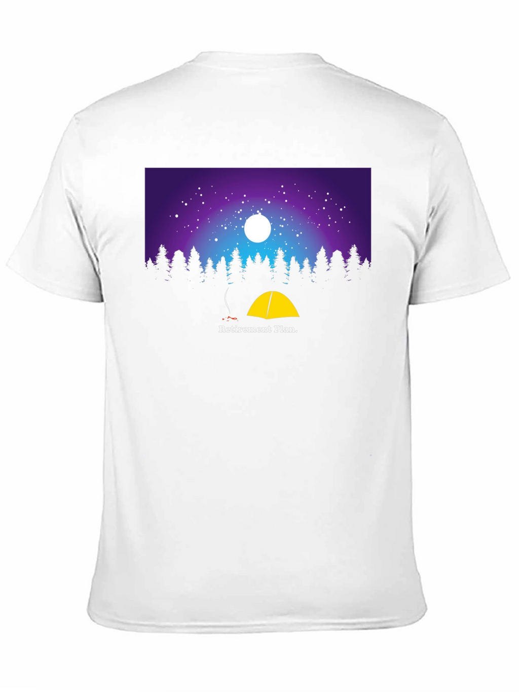 Retirement Plan Camping Graphic T-Shirt
