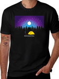 Retirement Plan Camping Graphic T-Shirt
