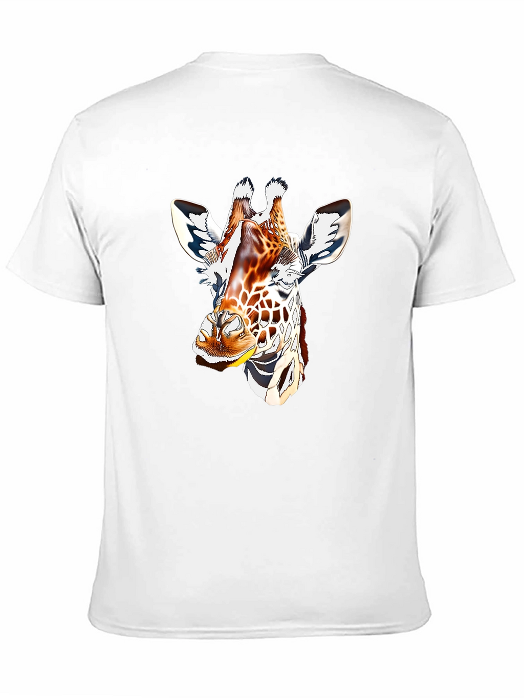 Giraffe Graphic Tee - Mens Black T-Shirt