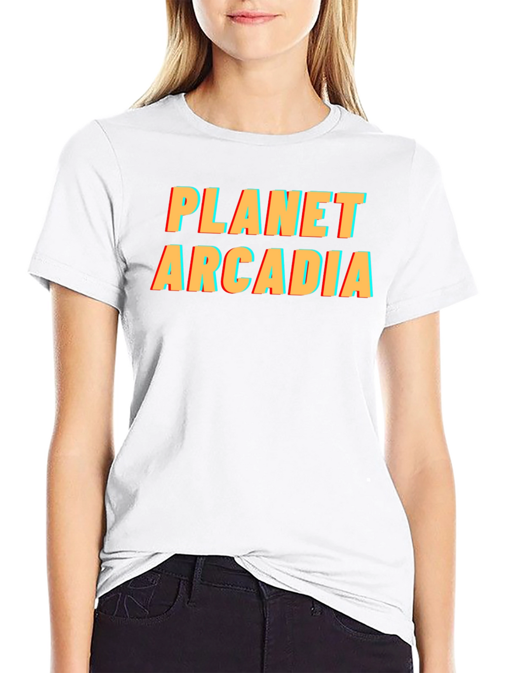 Planet Arcadia Graphic Tee - Retro Style T-Shirt