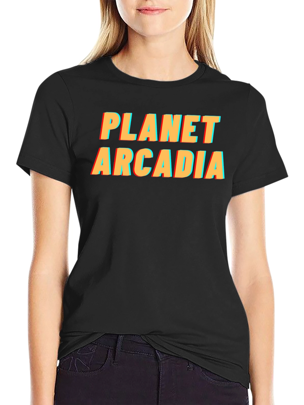 Planet Arcadia Graphic Tee - Retro Style T-Shirt