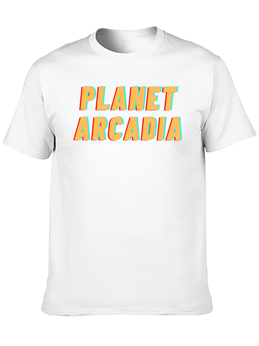 Planet Arcadia Graphic Tee - Retro Style T-Shirt
