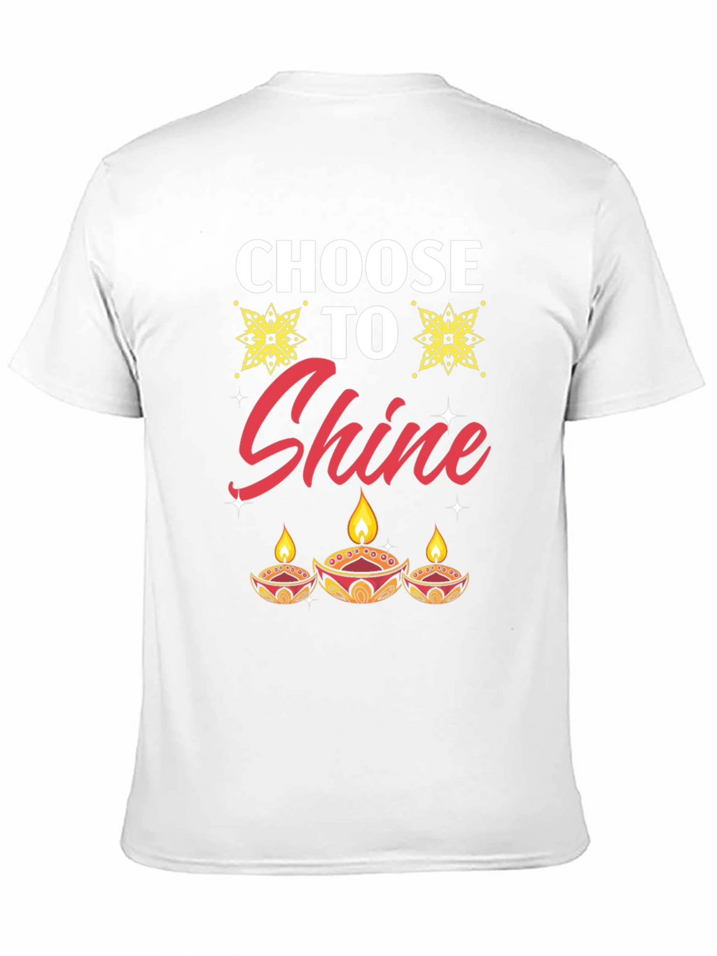 Choose to Shine Diwali T-Shirt - Festive Holiday Tee