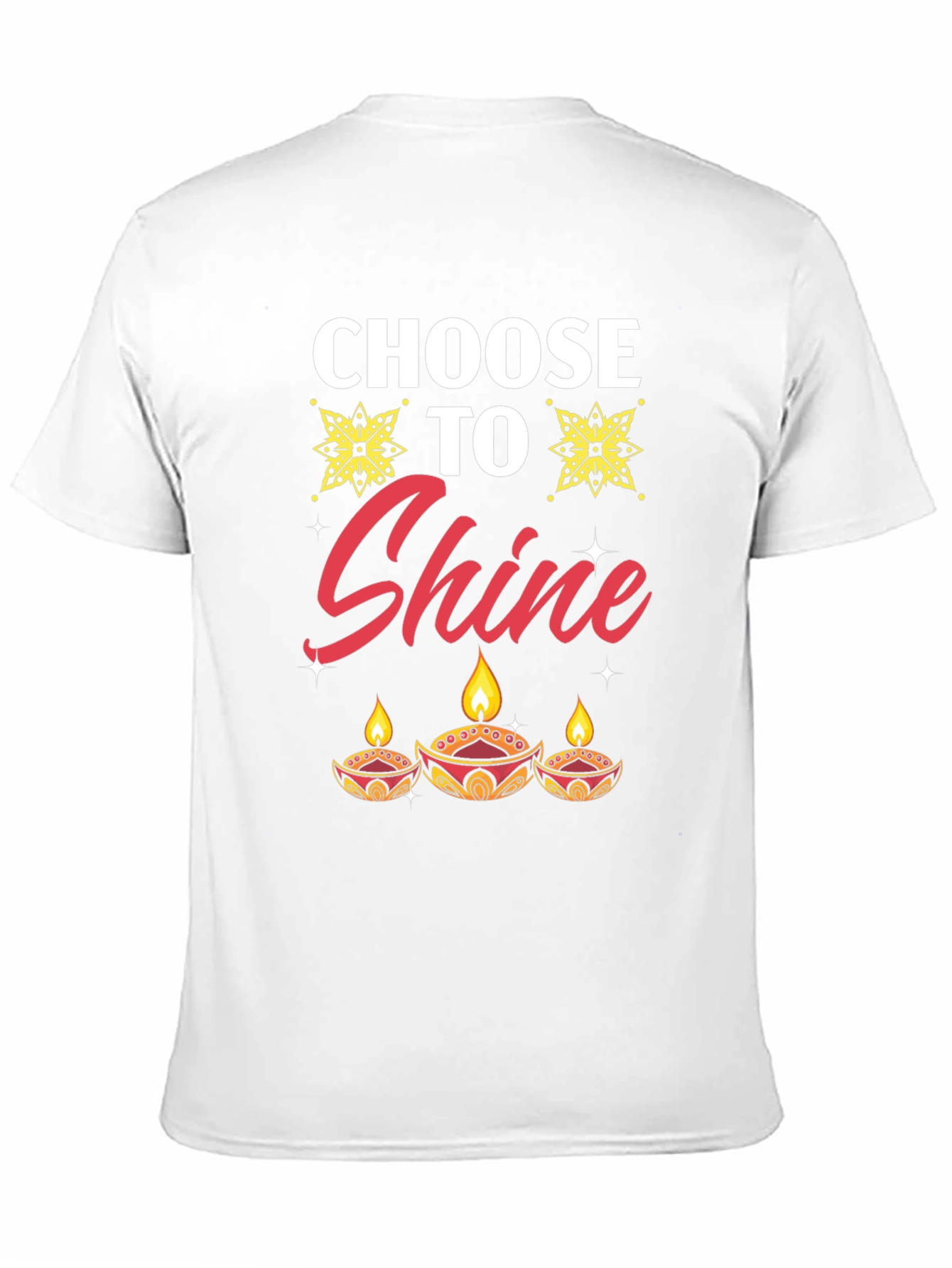 Choose to Shine Diwali T-Shirt - Festive Holiday Tee