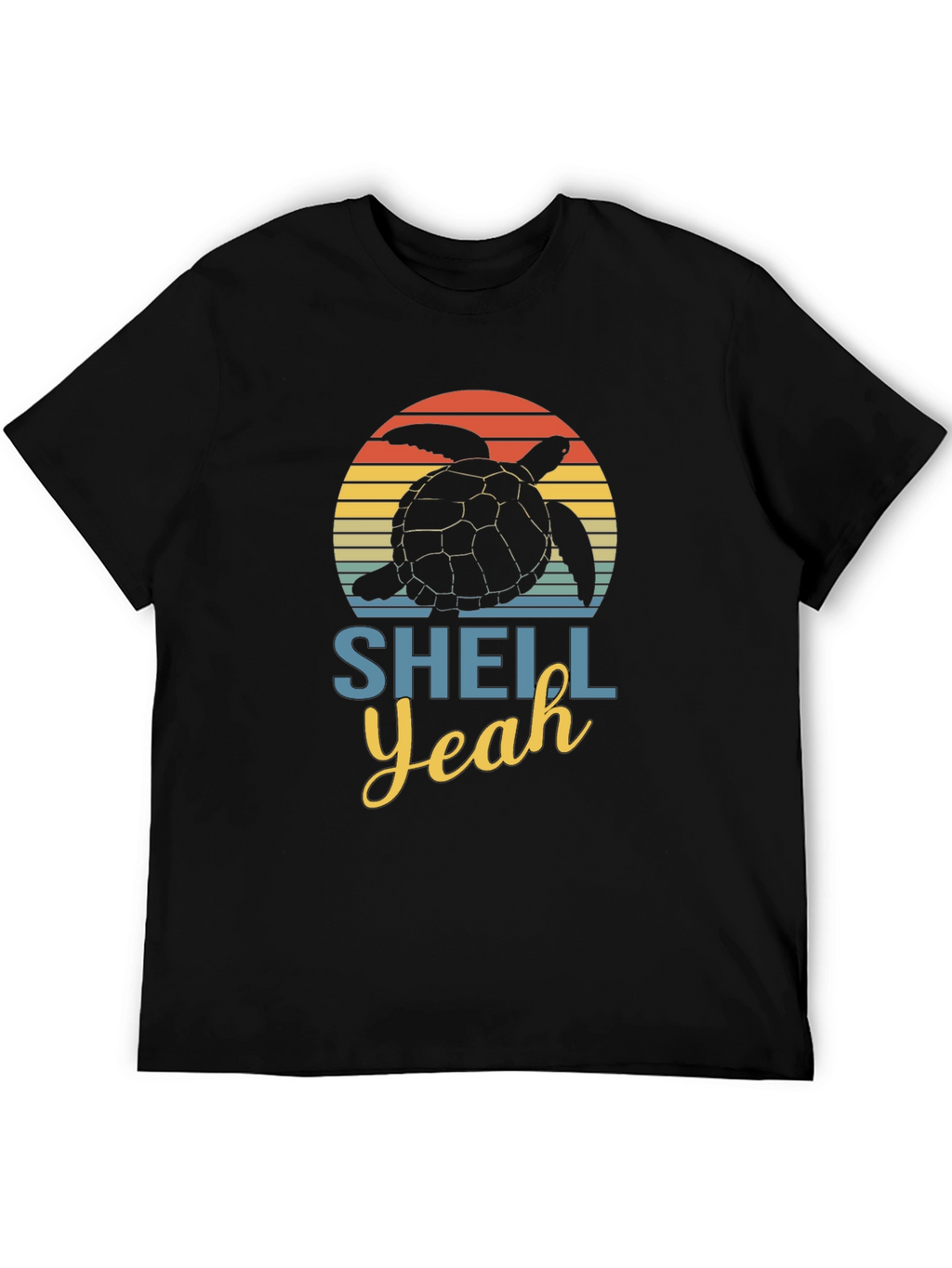 Shell Yeah Turtle Graphic T-Shirt