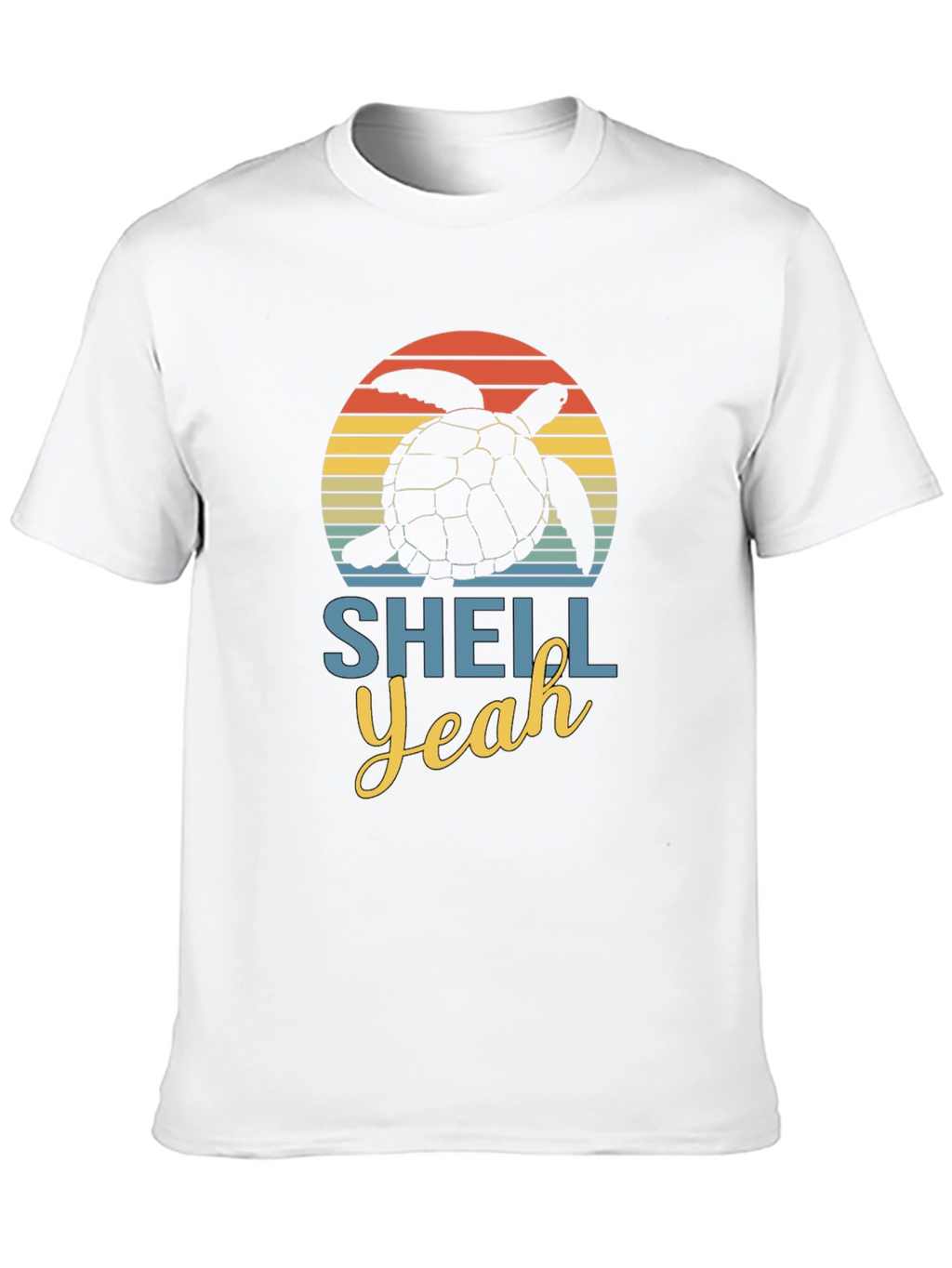 Shell Yeah Turtle Graphic T-Shirt