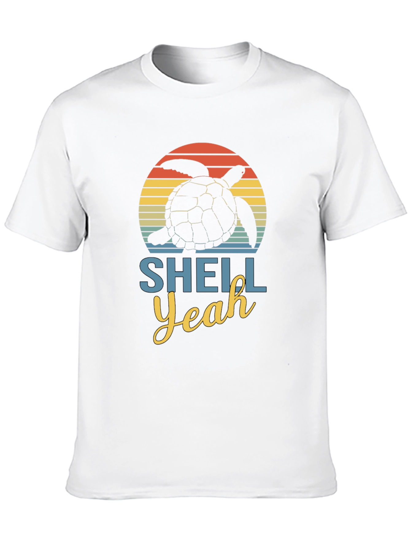 Shell Yeah Turtle Graphic T-Shirt