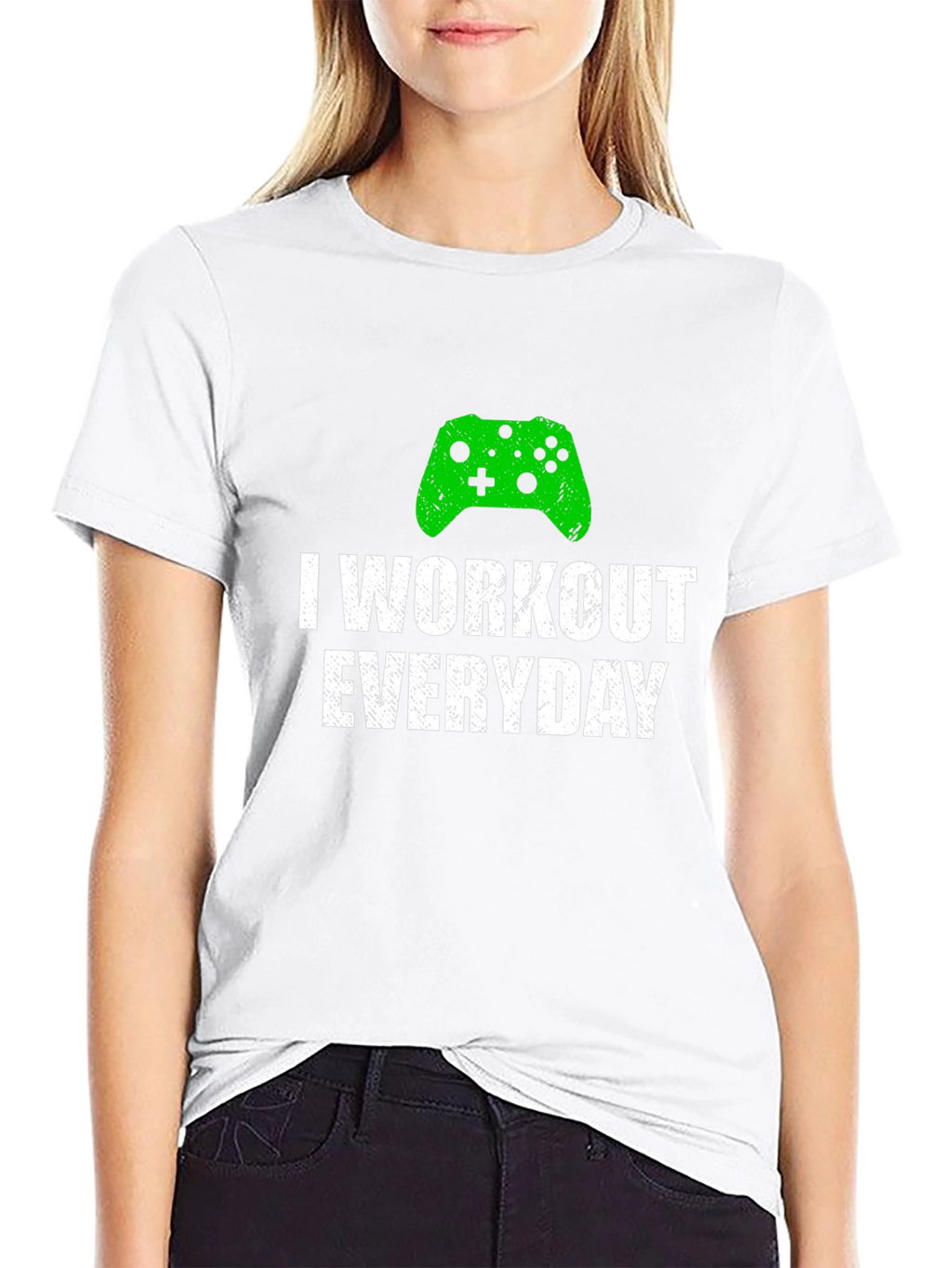 I Workout Everyday Gamer T-Shirt