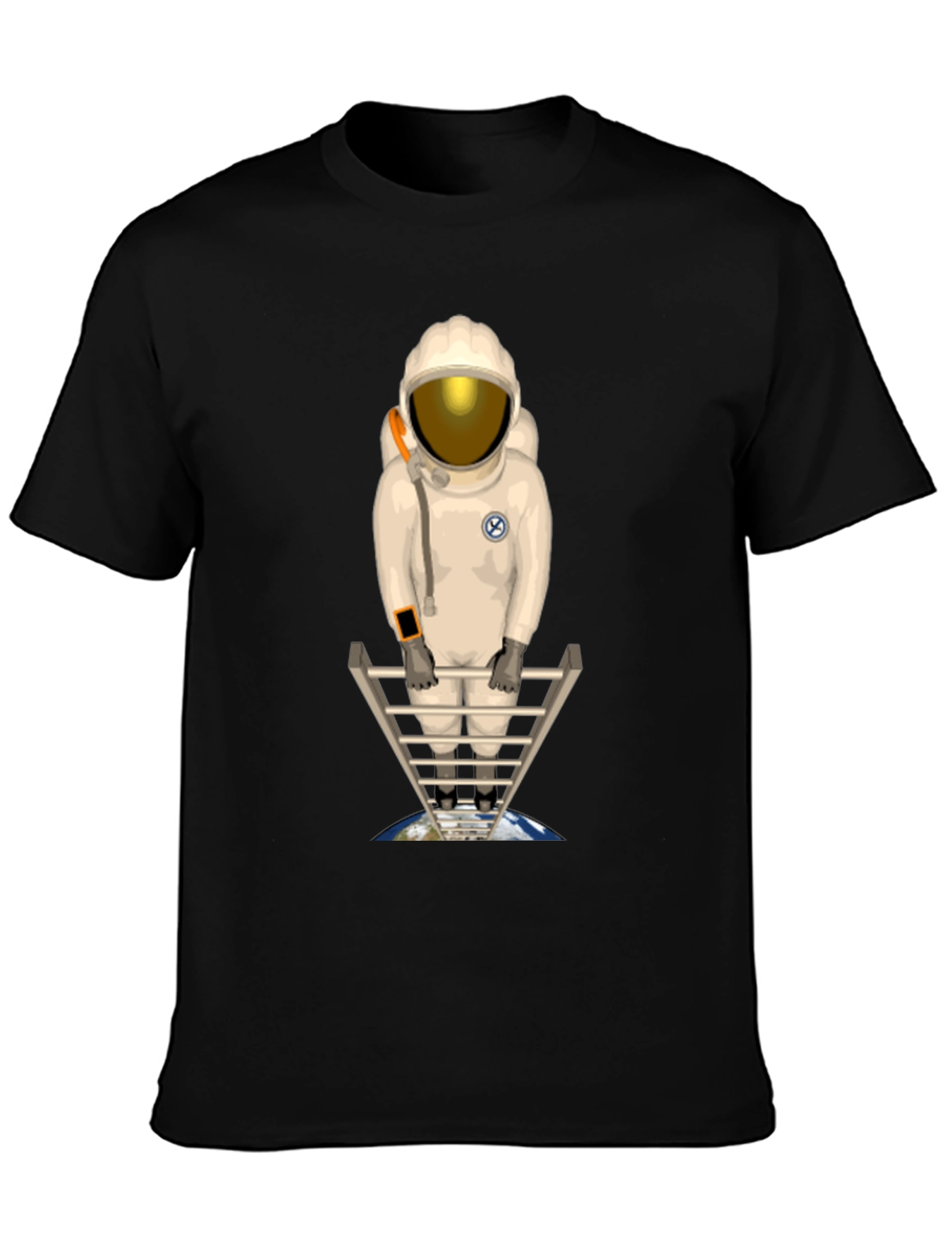 Astronaut on Ladder T-Shirt