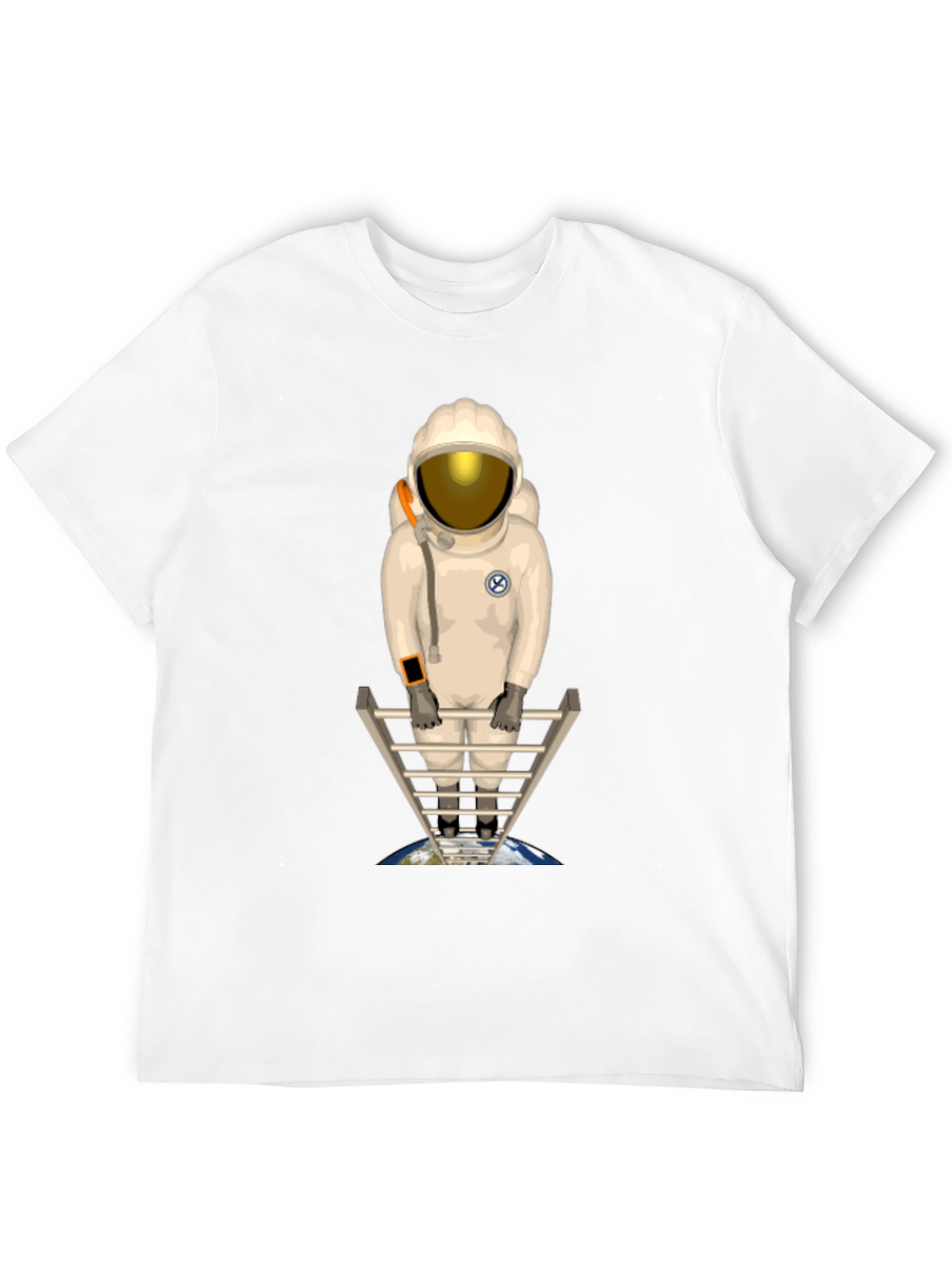 Astronaut on Ladder T-Shirt