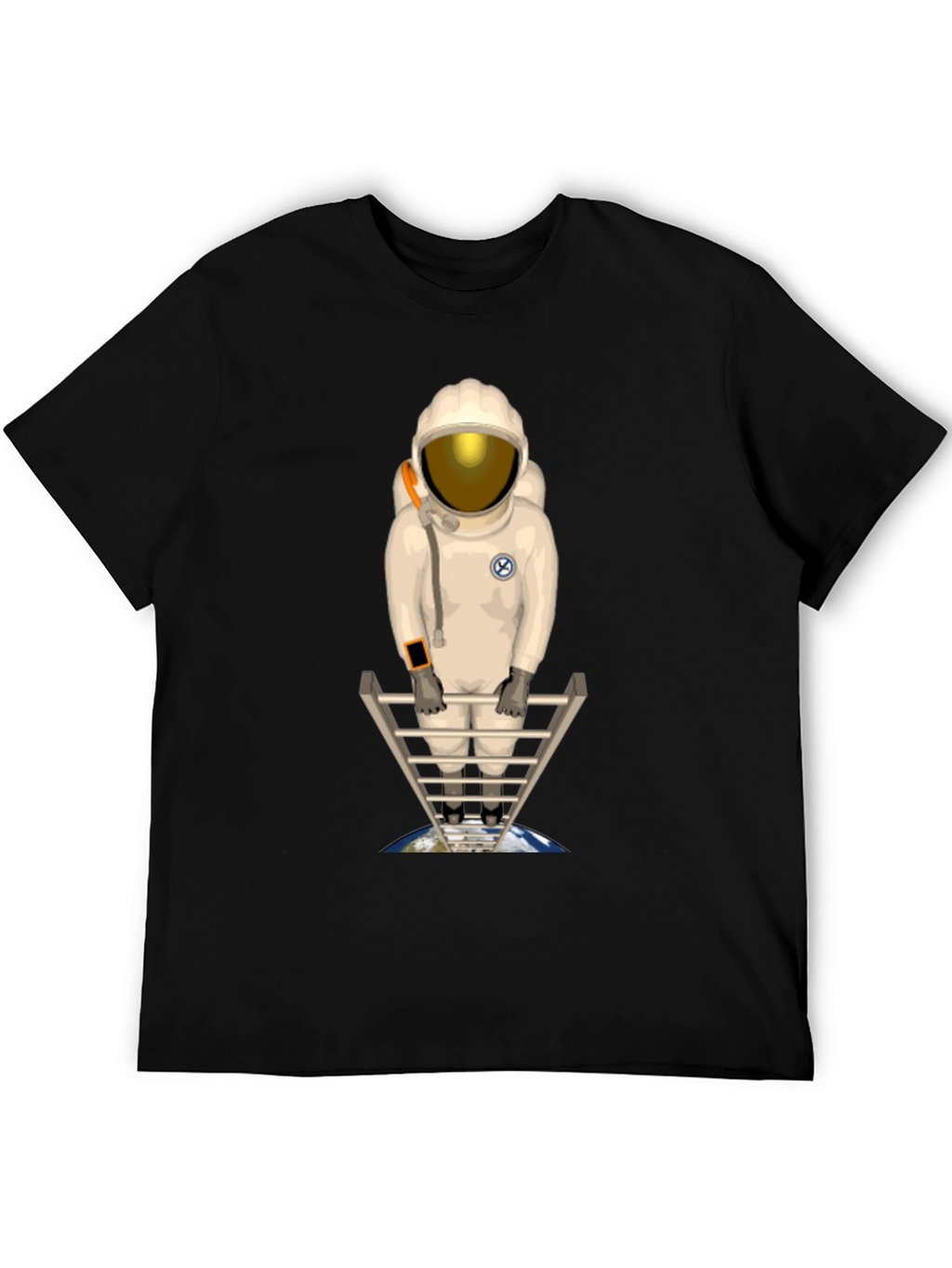 Astronaut on Ladder T-Shirt