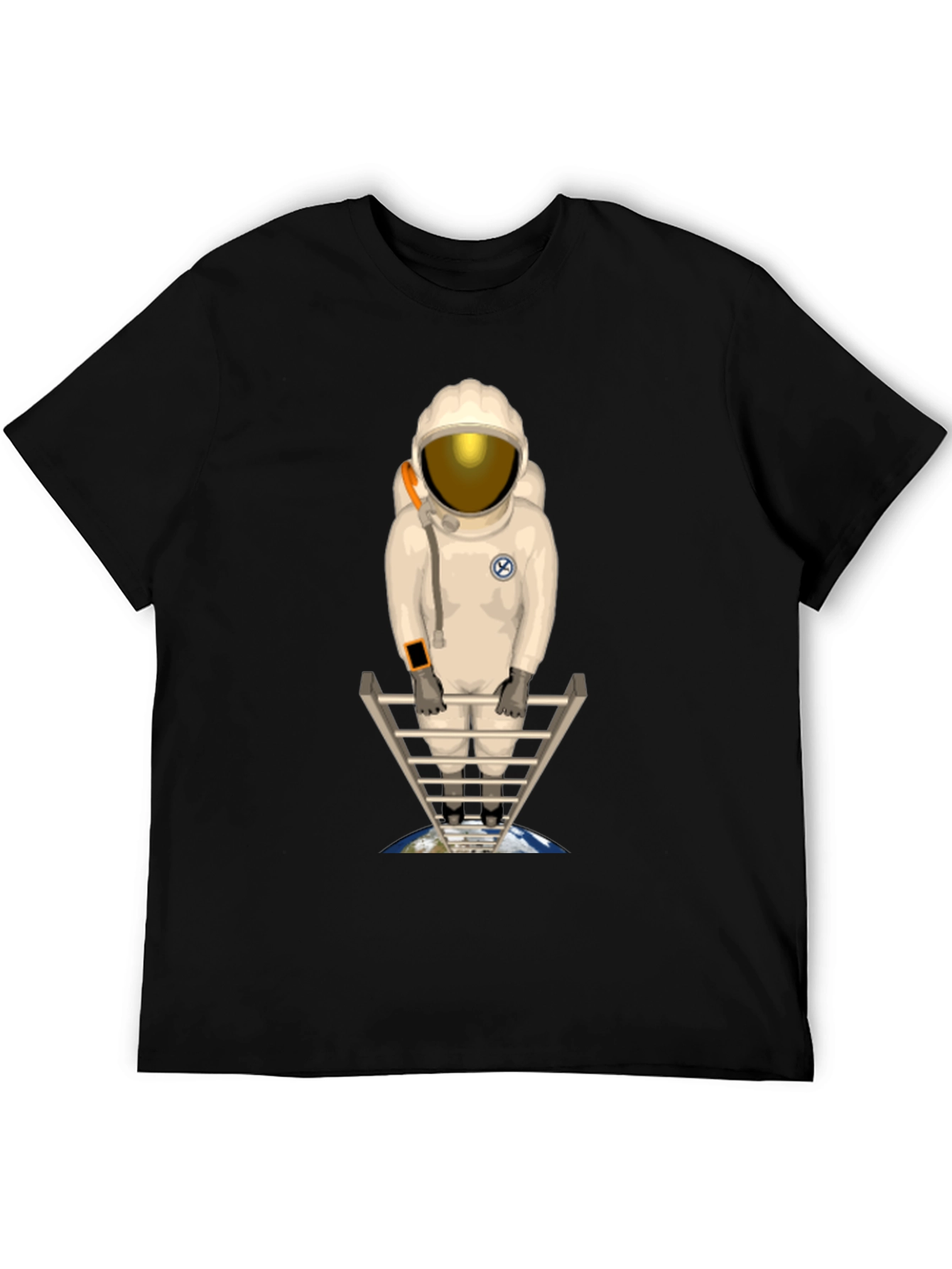 Astronaut on Ladder T-Shirt