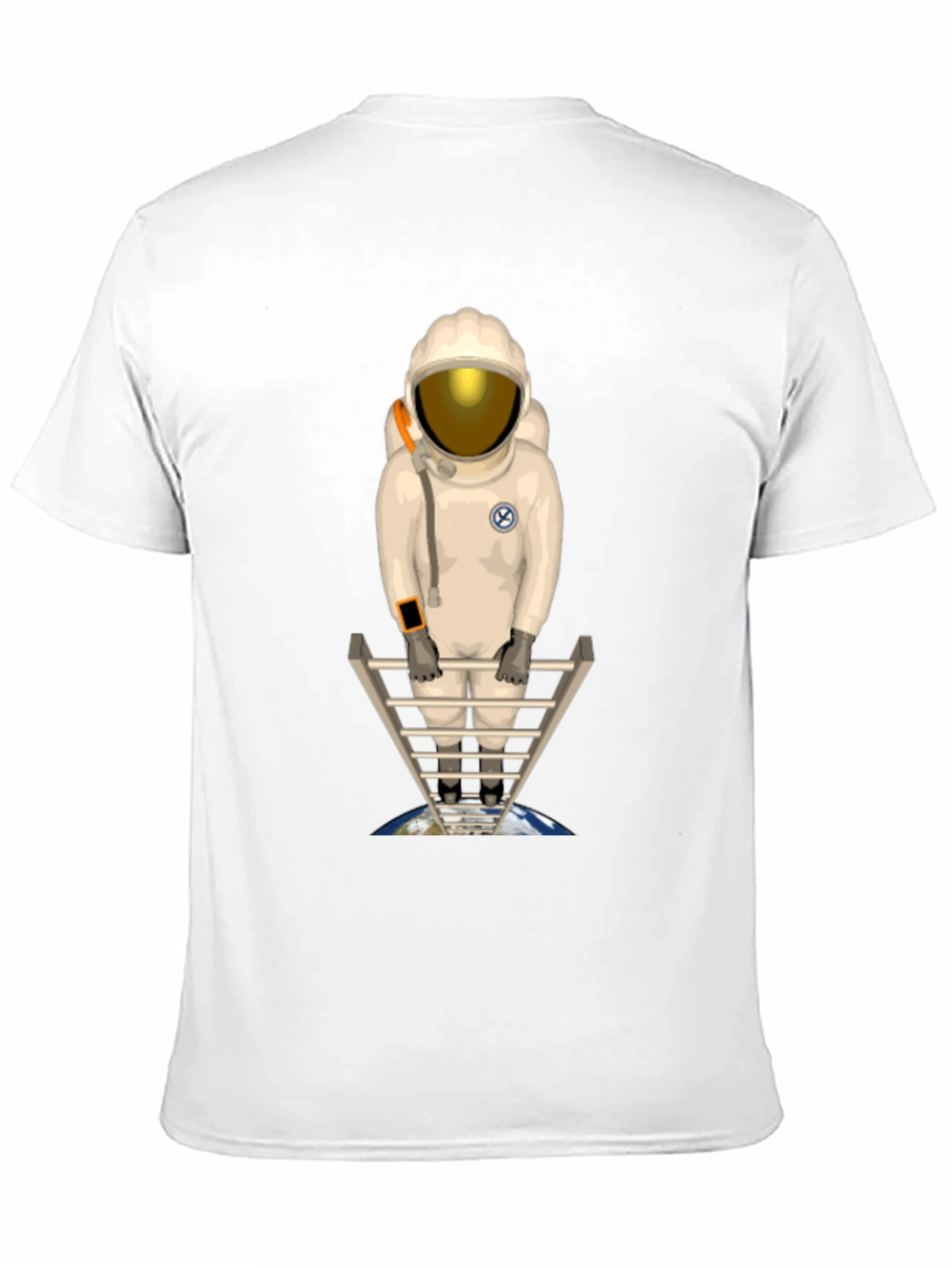 Astronaut on Ladder T-Shirt