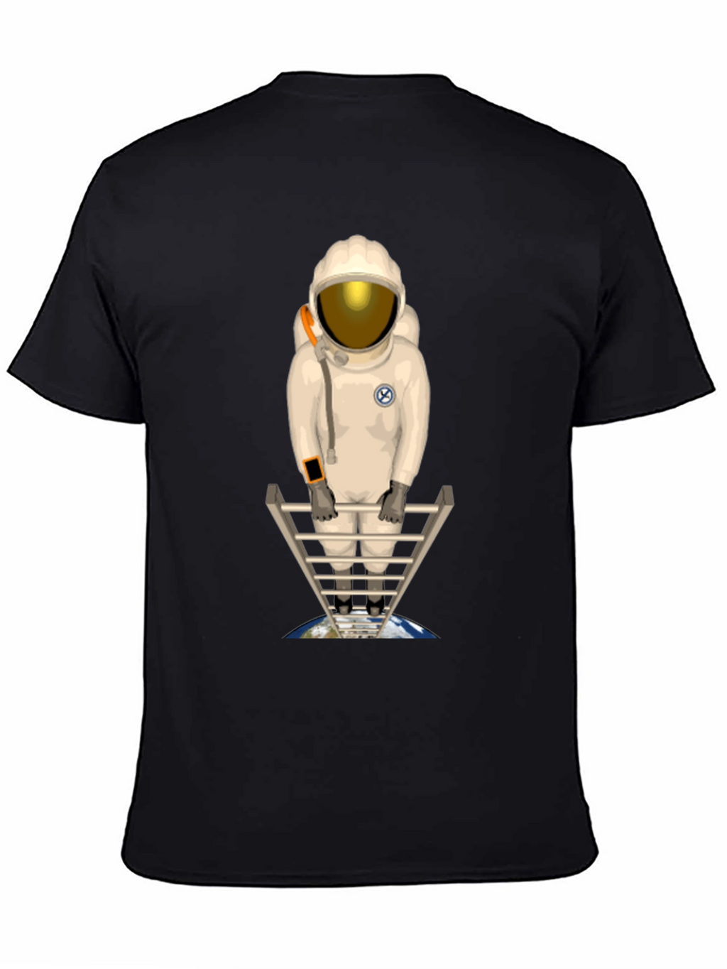 Astronaut on Ladder T-Shirt