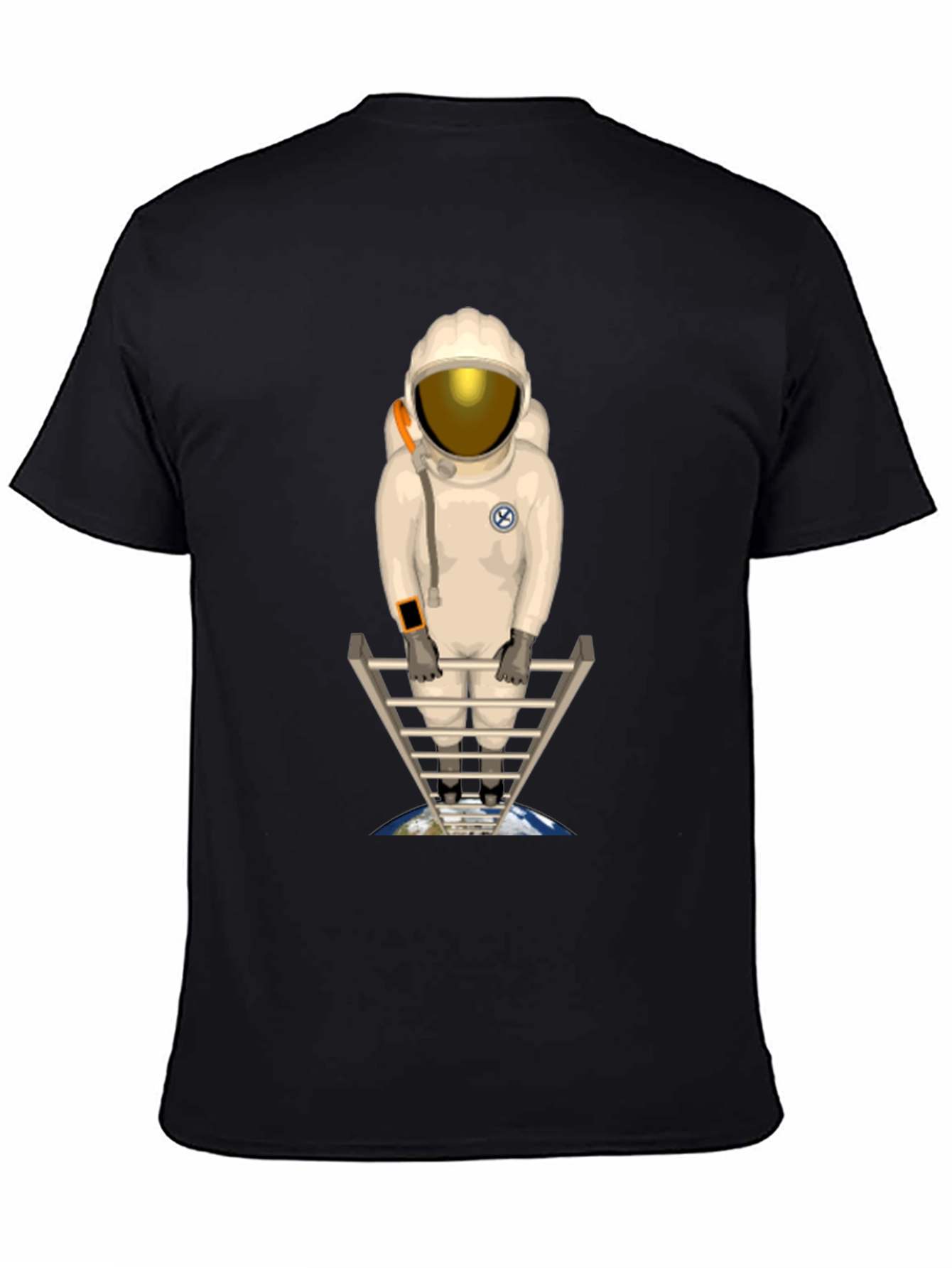 Astronaut on Ladder T-Shirt