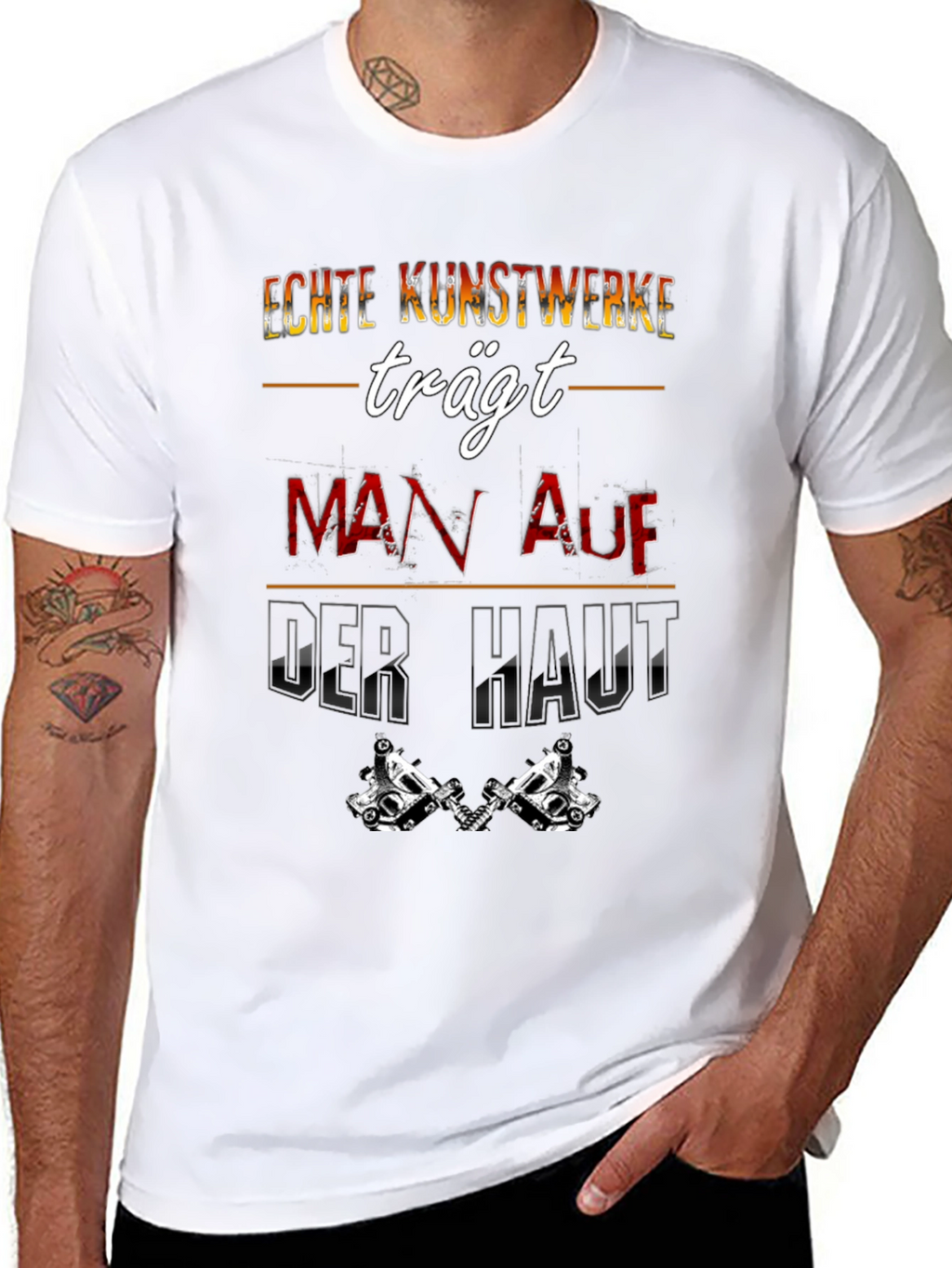 Tattoo Art T-Shirt: Real Art on Skin