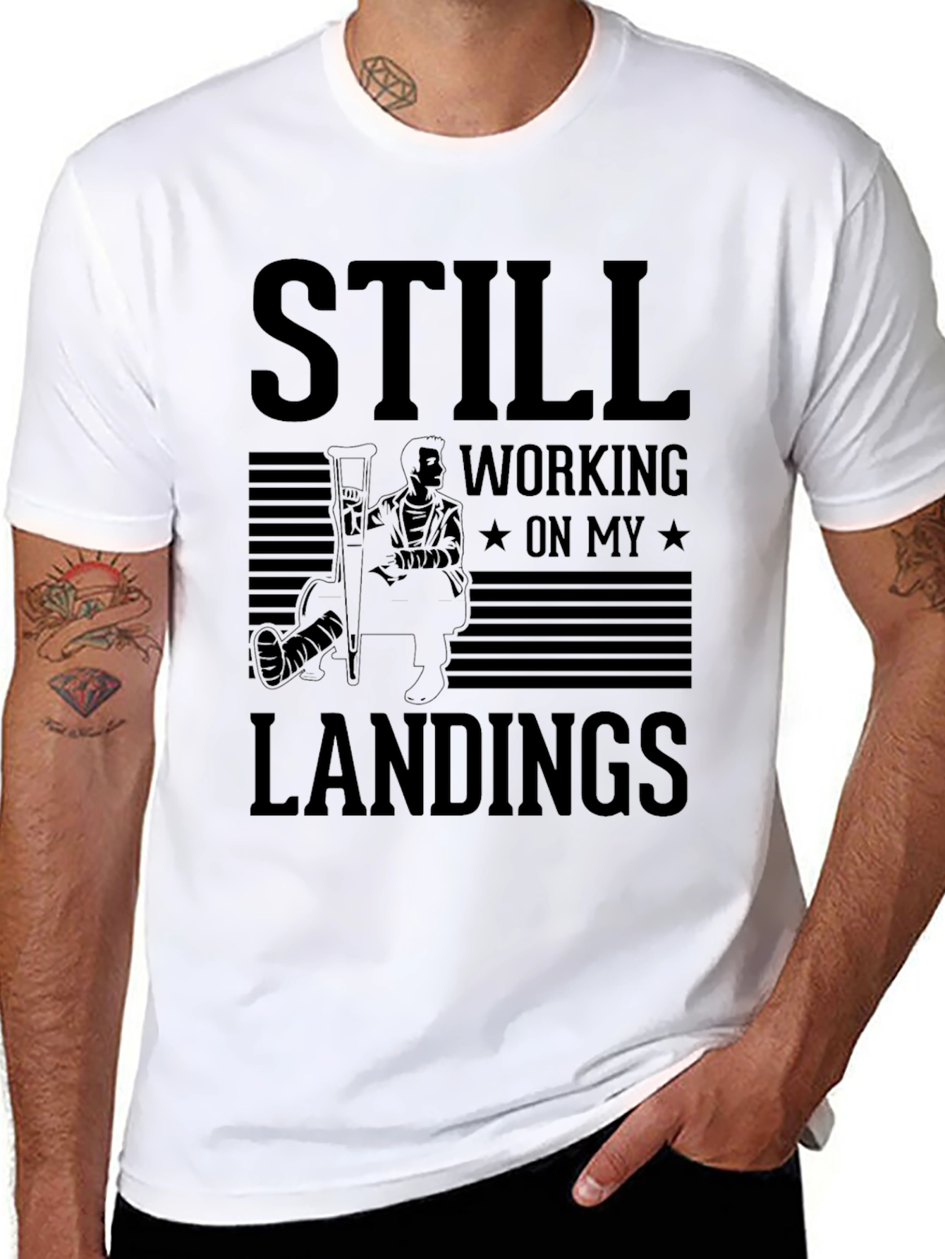 Still Working On My Landings T-Shirt