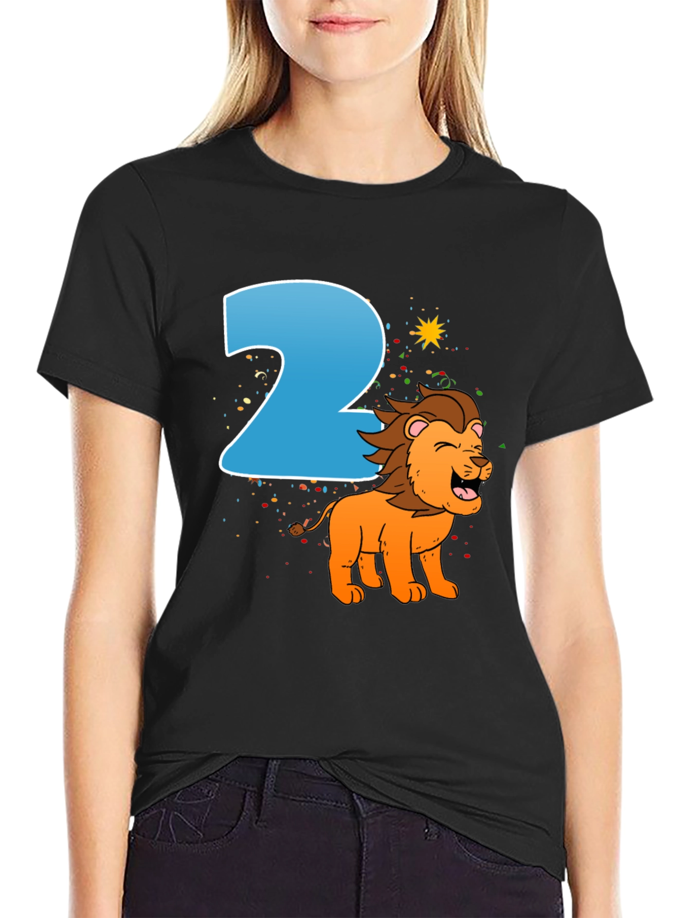 Kids 2nd Birthday Lion T-Shirt