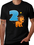Kids 2nd Birthday Lion T-Shirt