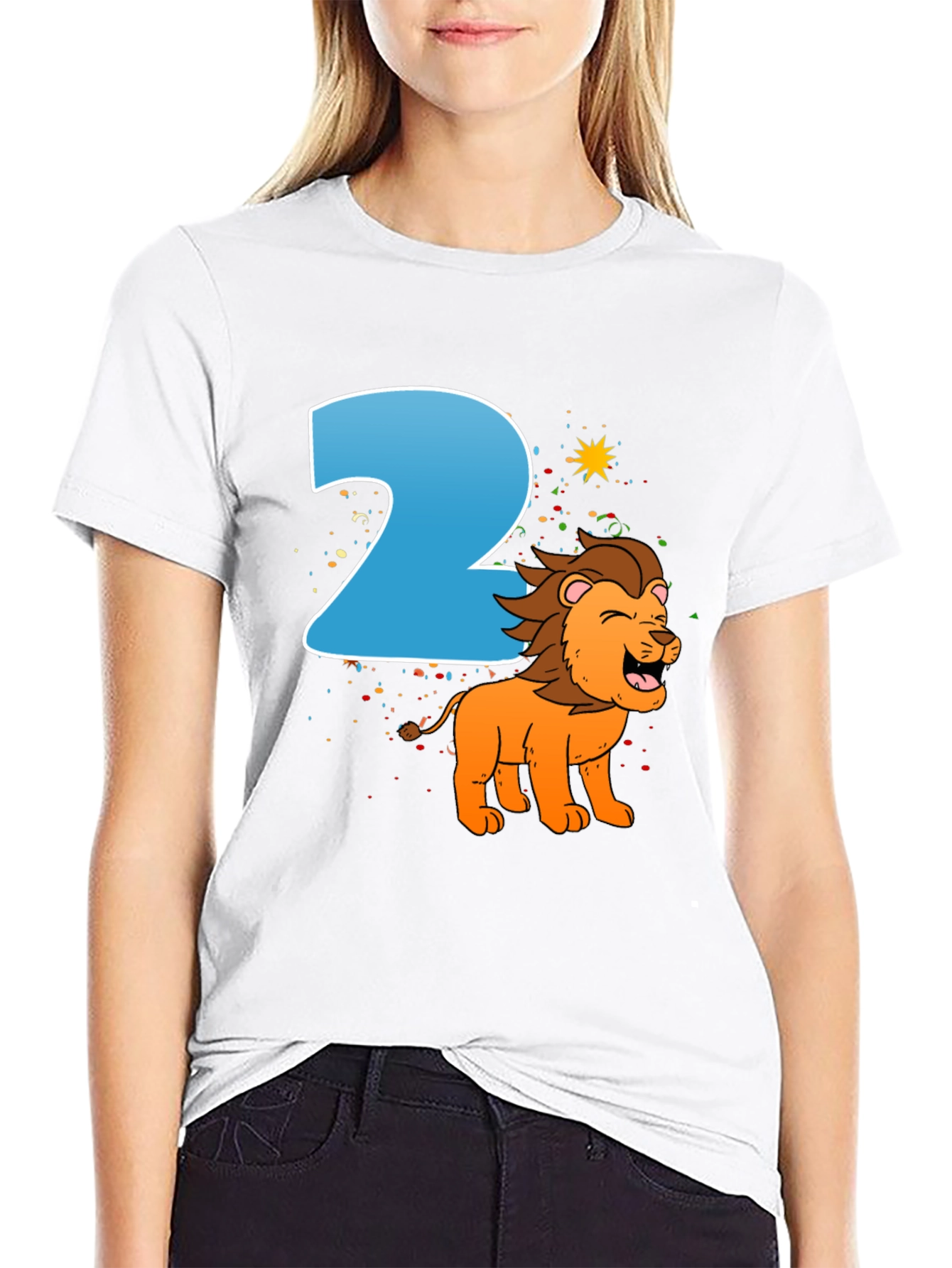 Kids 2nd Birthday Lion T-Shirt