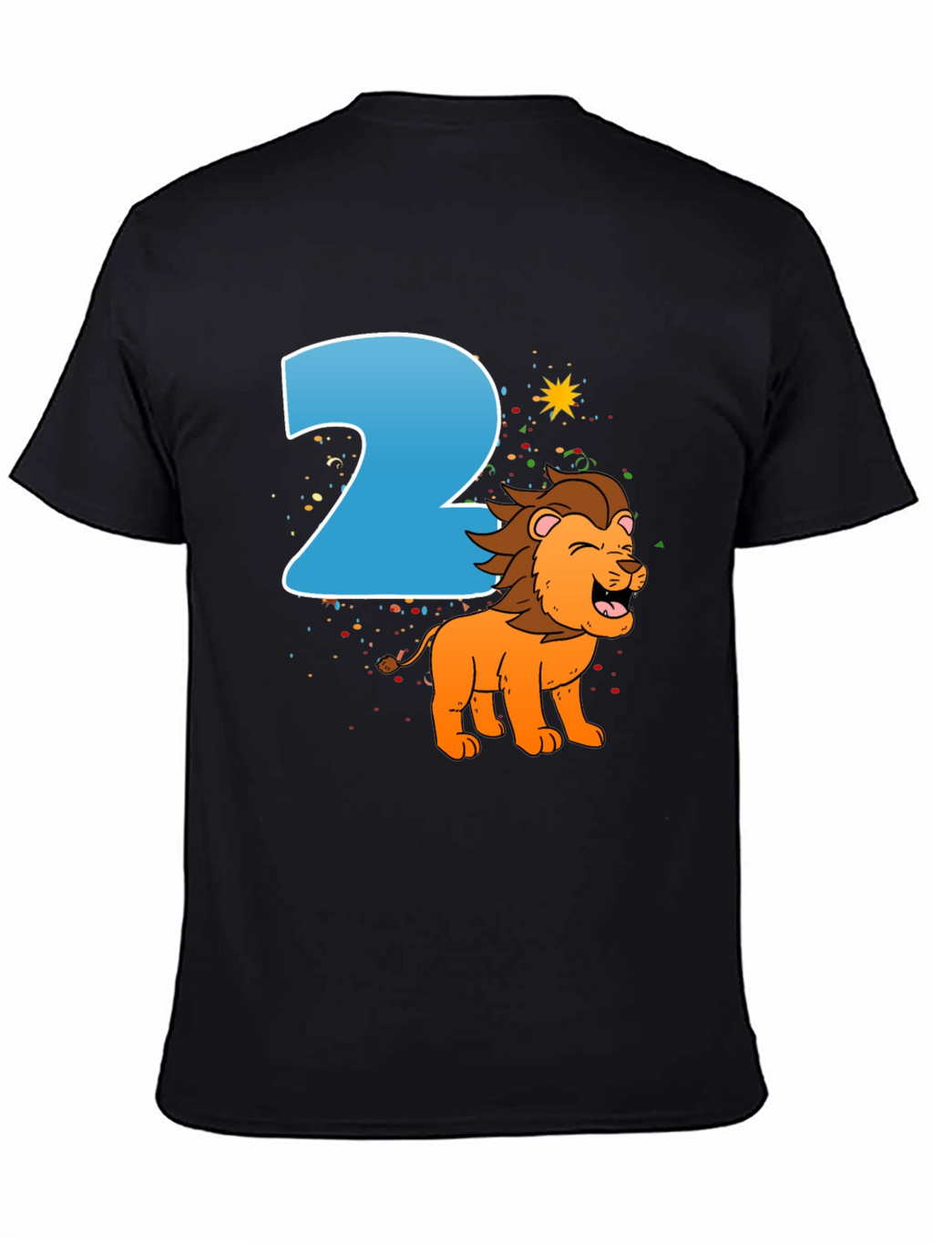 Kids 2nd Birthday Lion T-Shirt