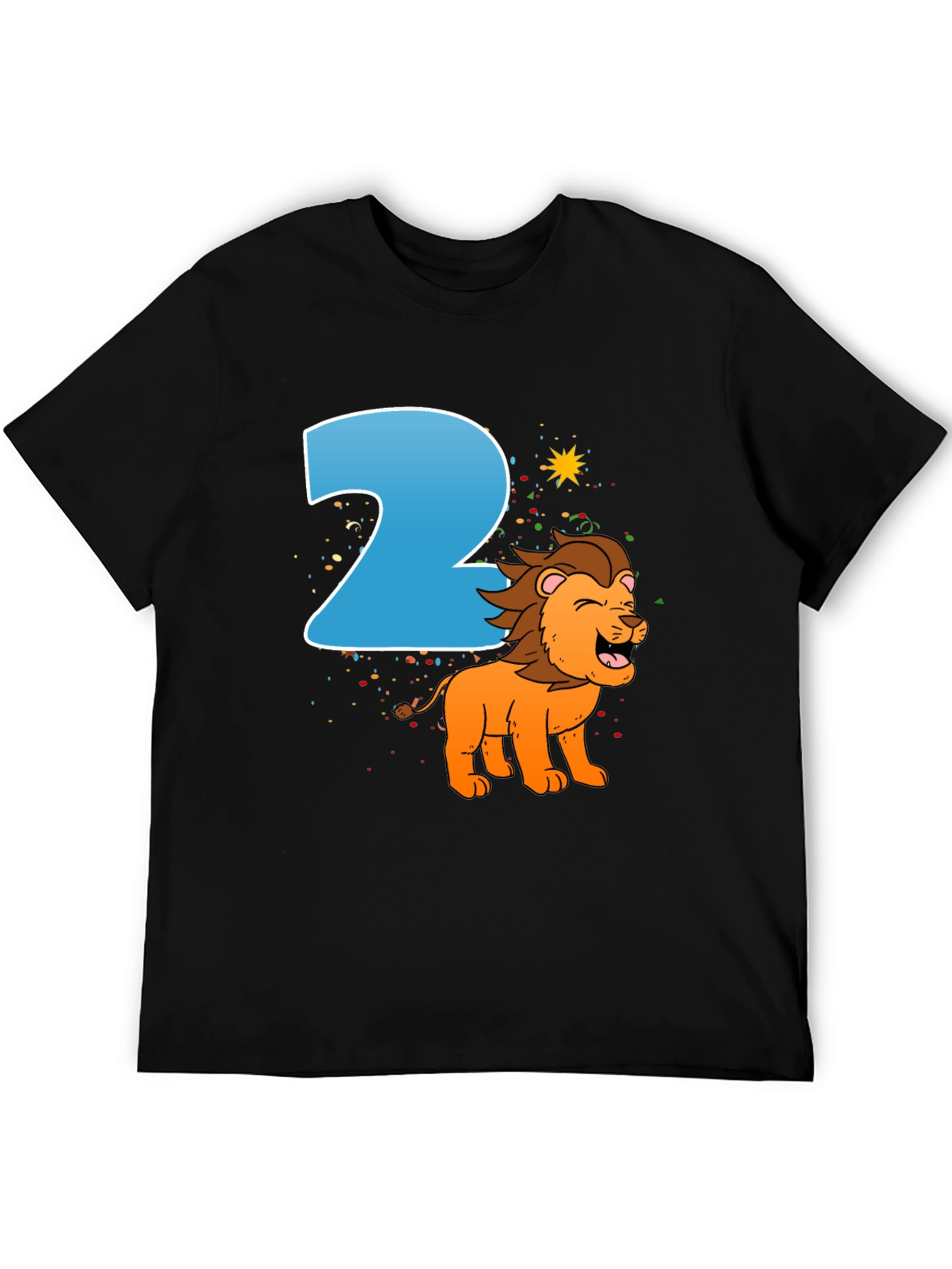 Kids 2nd Birthday Lion T-Shirt