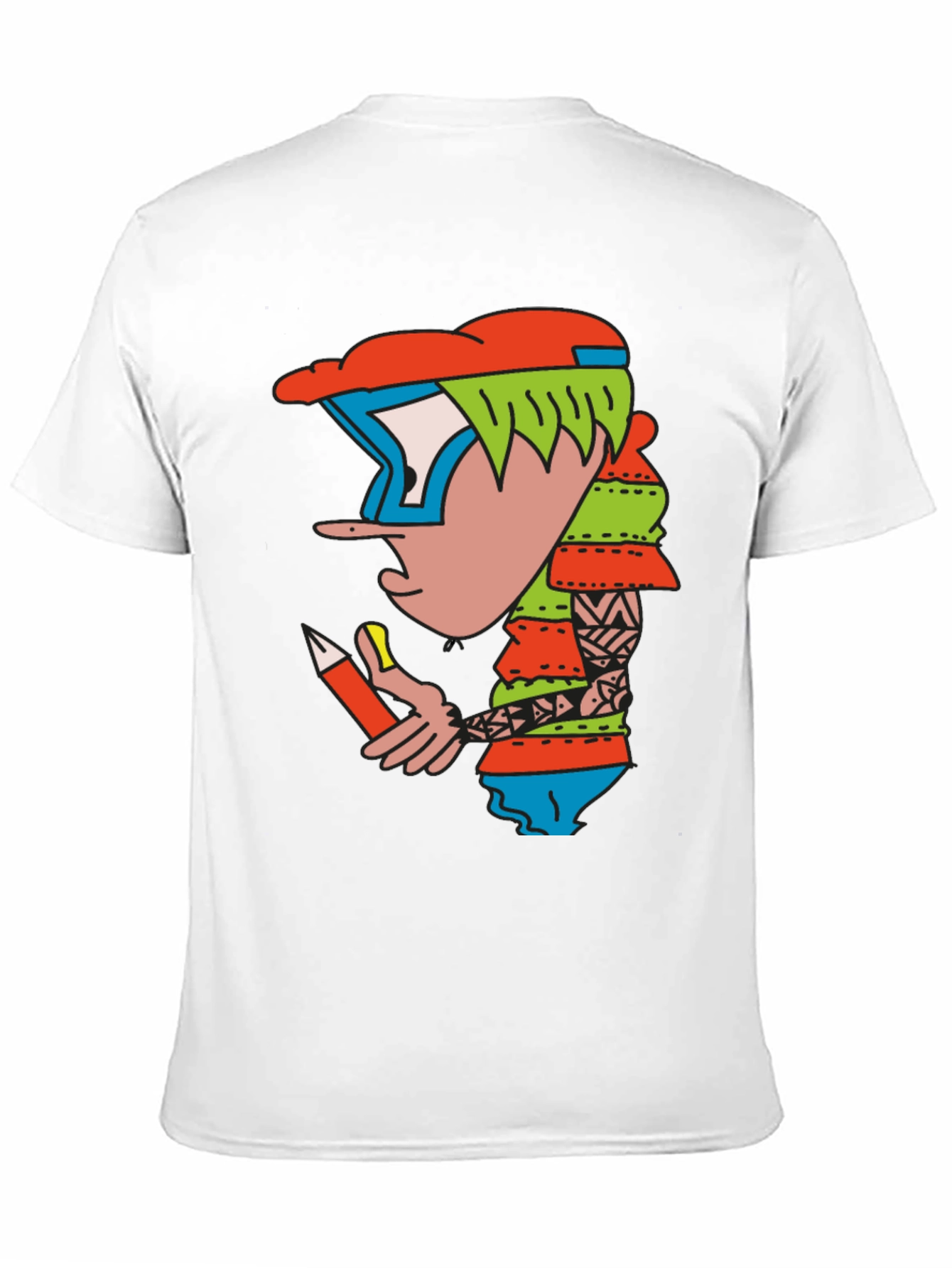 Cartoon Character Graphic Tee