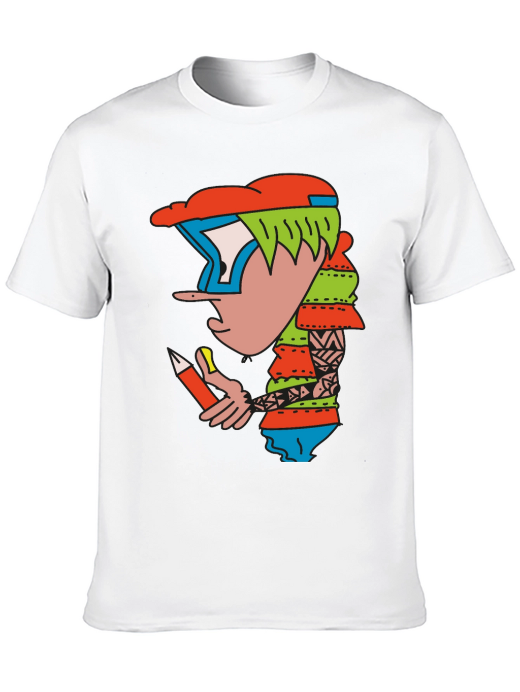 Cartoon Character Graphic Tee
