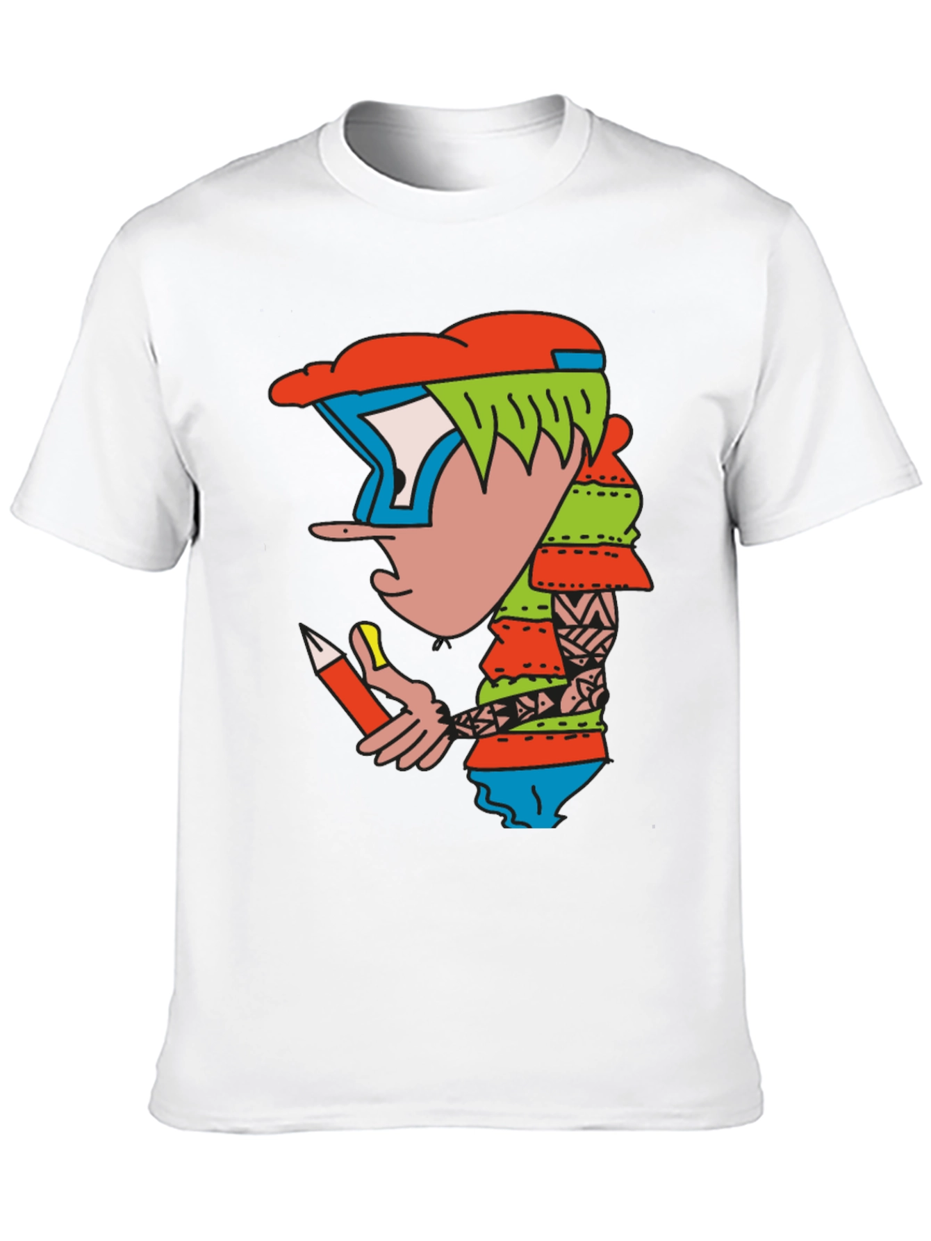 Cartoon Character Graphic Tee
