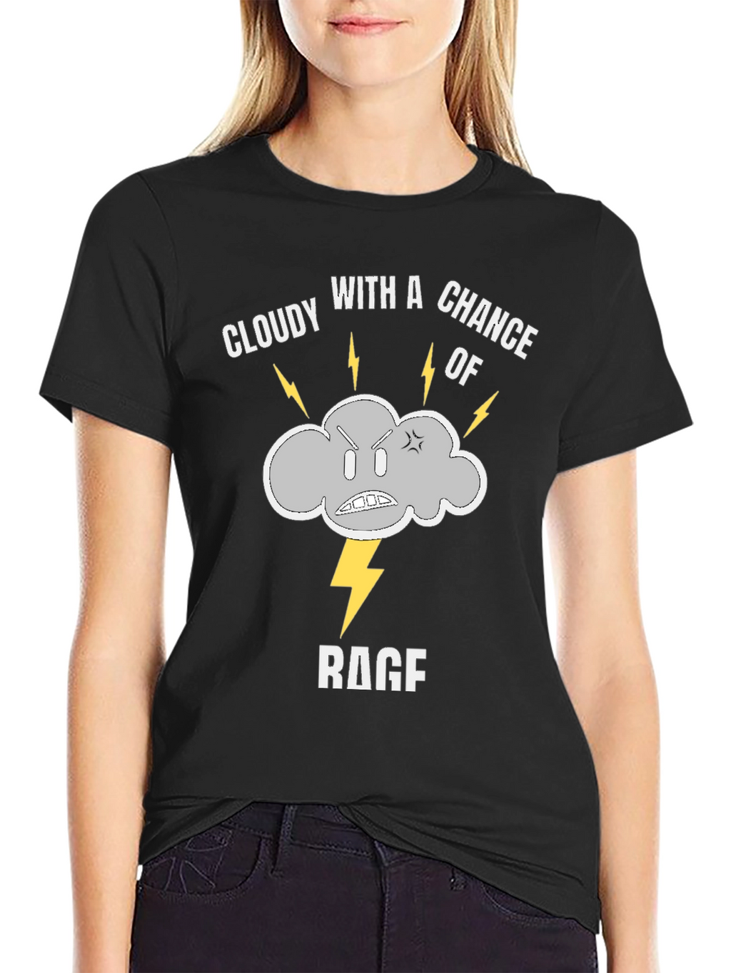 Cloudy with a Chance of Rage T-Shirt