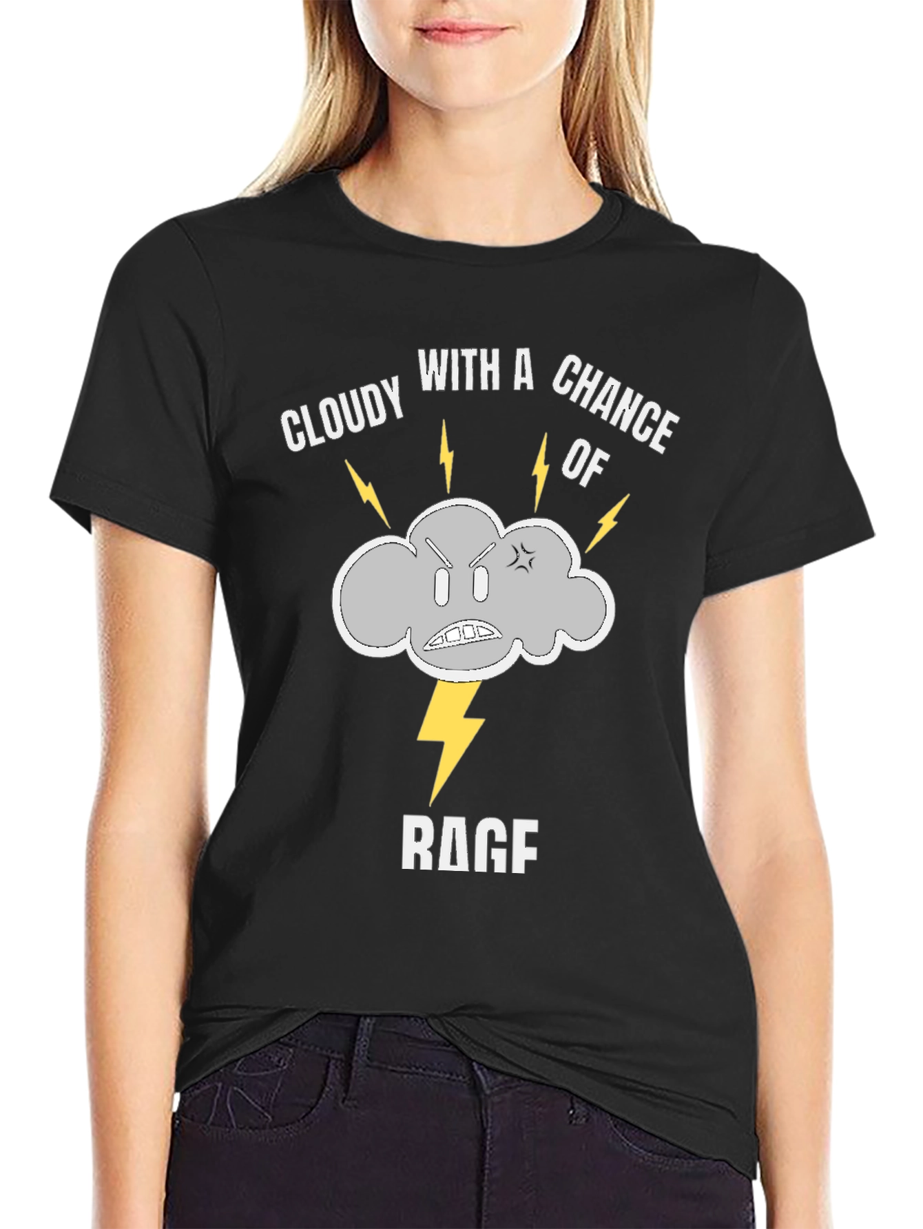 Cloudy with a Chance of Rage T-Shirt