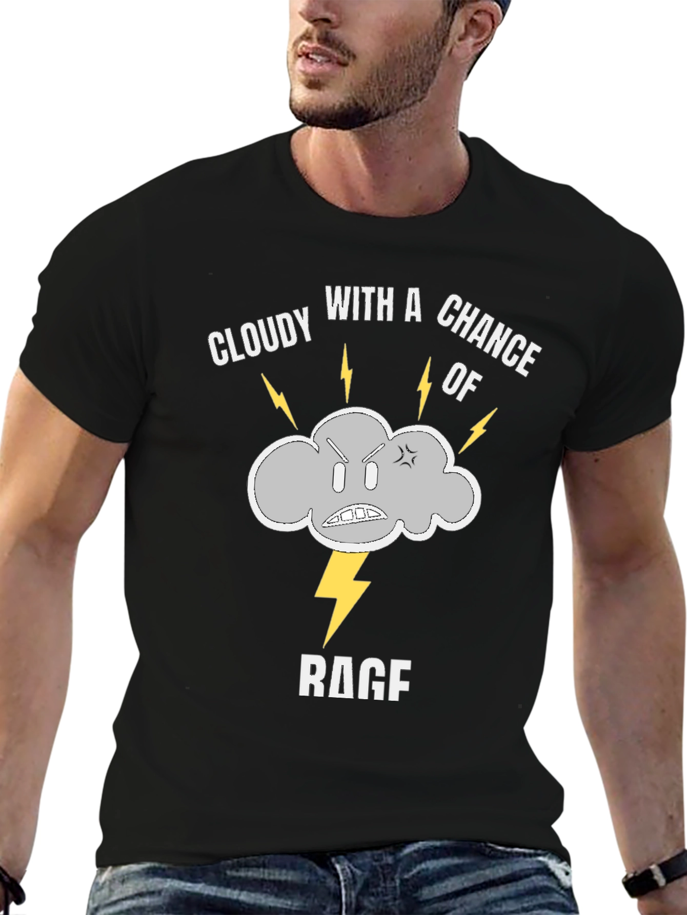 Cloudy with a Chance of Rage T-Shirt