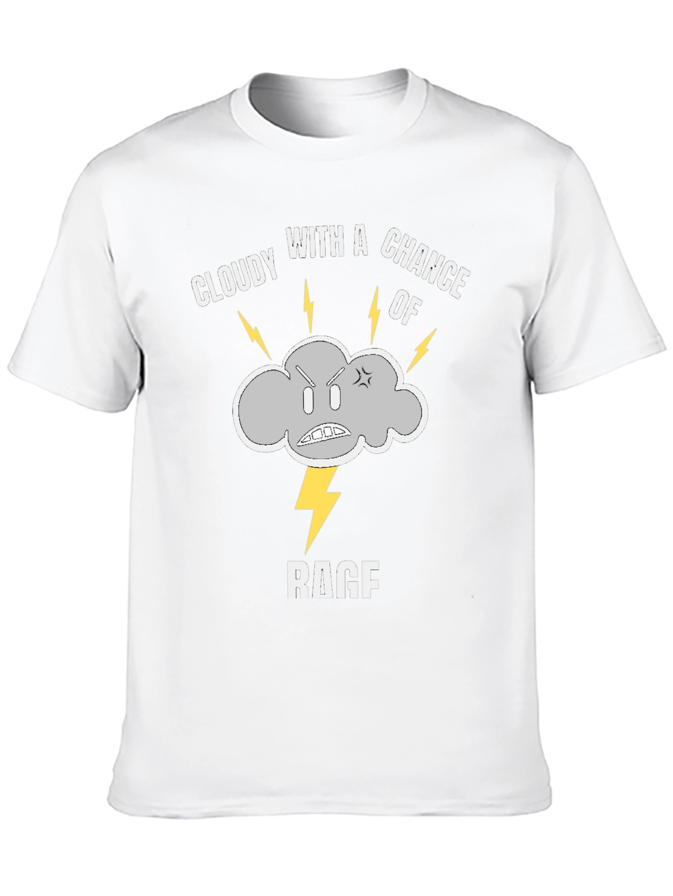 Cloudy with a Chance of Rage T-Shirt
