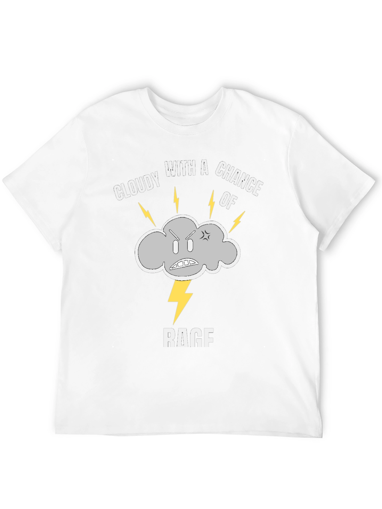 Cloudy with a Chance of Rage T-Shirt