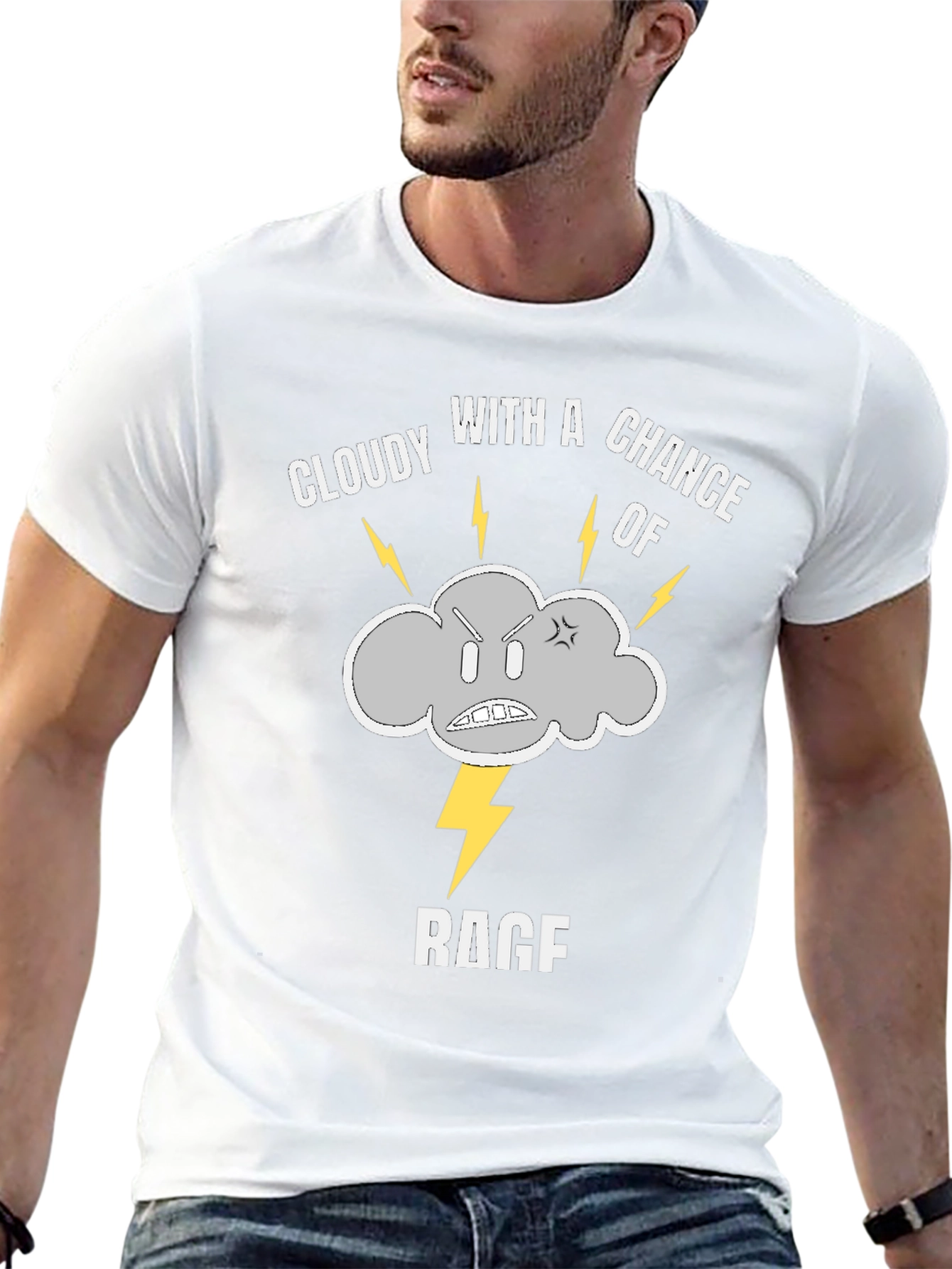 Cloudy with a Chance of Rage T-Shirt