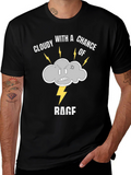 Cloudy with a Chance of Rage T-Shirt